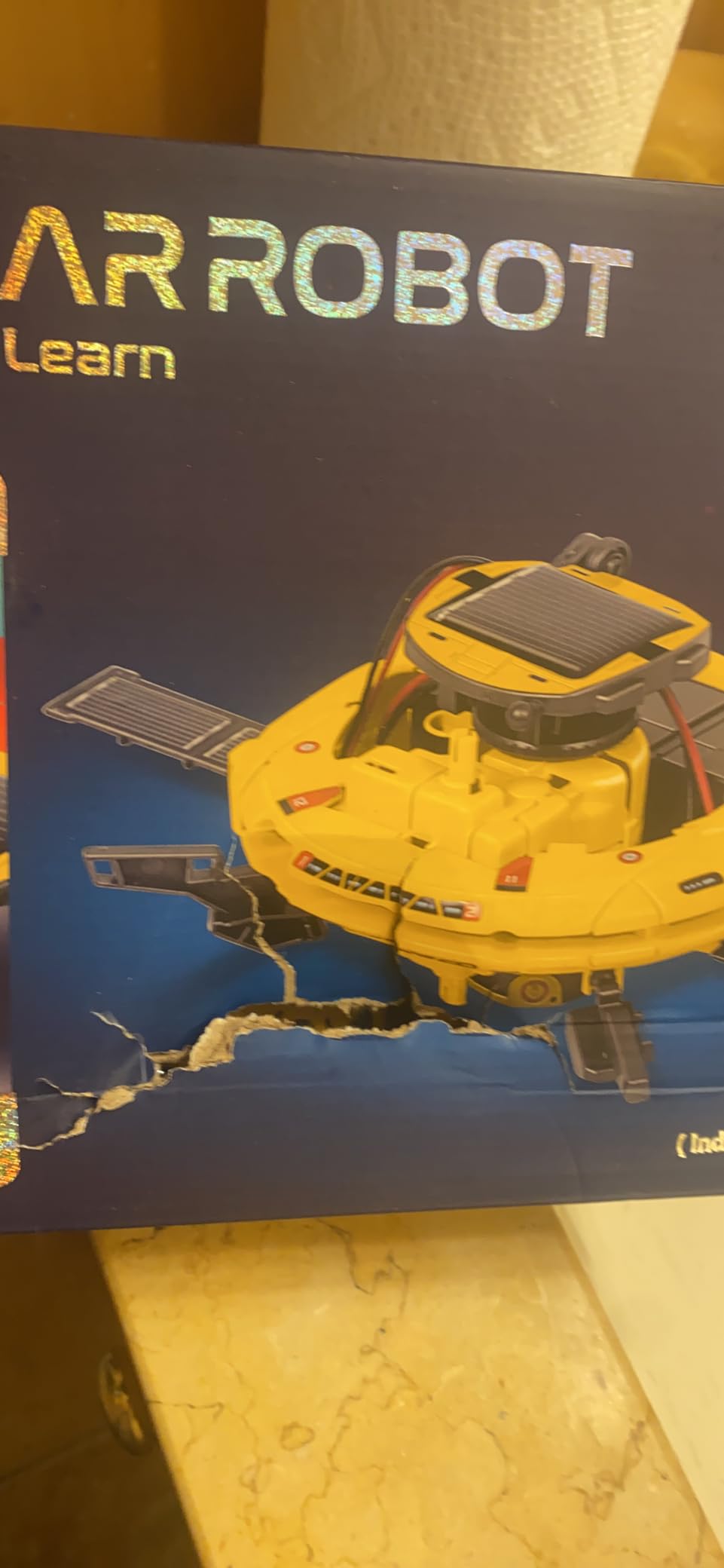 COBFDHA STEM Projects for Kids Age 8-12, Science Kits Boys, Solar Robot Space Toys Gifts 8-14 Year Old Teen Boys Girls, 120Pcs Building Experiments Robots Teenage Ages 9 10 11 12 , Yellow customer photo 2