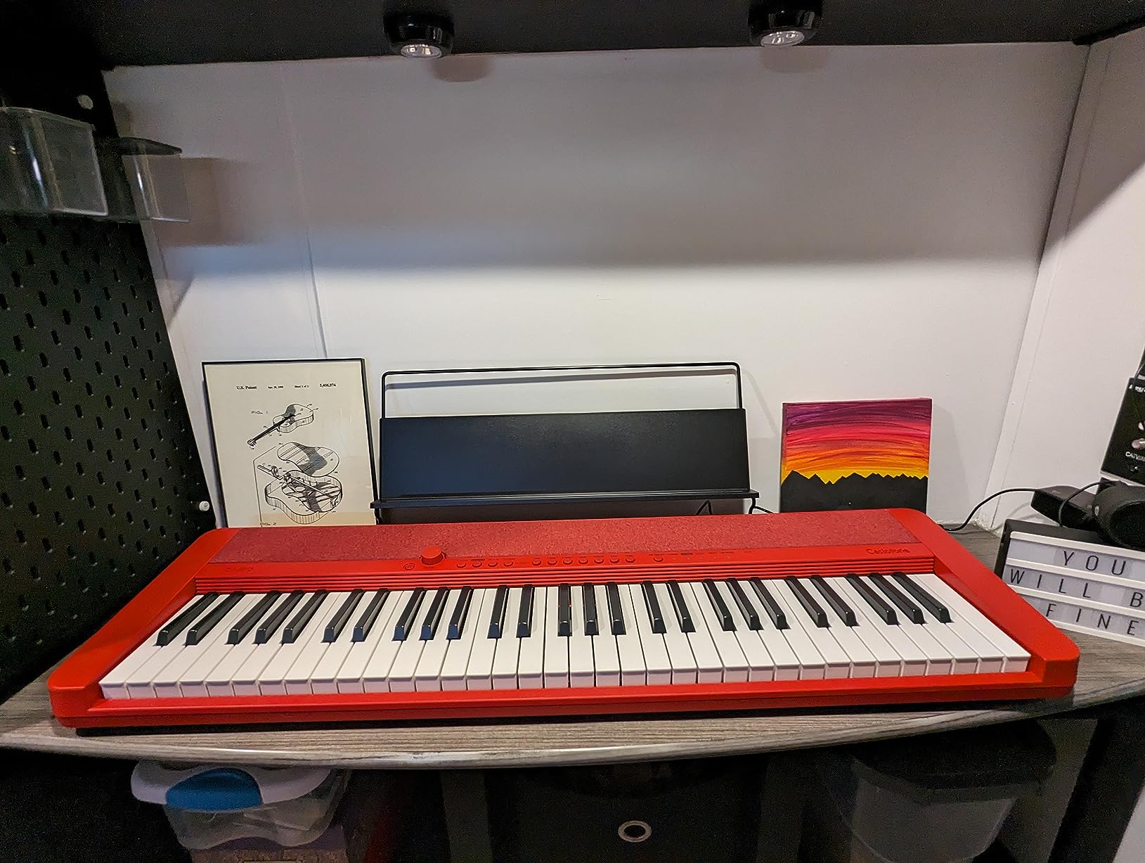 Casio Casiotone CT-S1 61-Key Portable Keyboard - Black customer photo 1