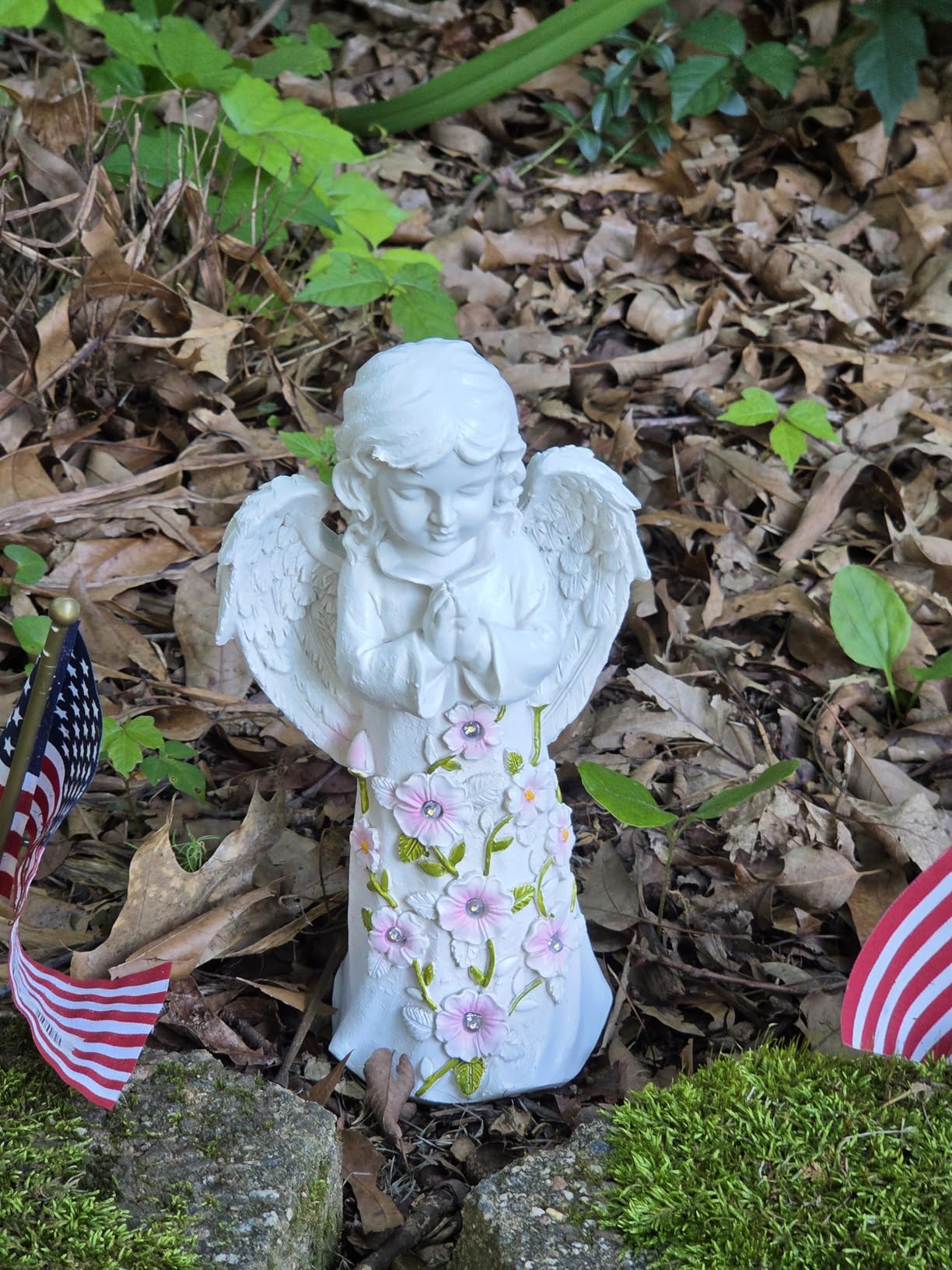 Nacome Solar Turtle Garden Statue - Succulent & 7 LED Lights, Outdoor Decor customer photo 2