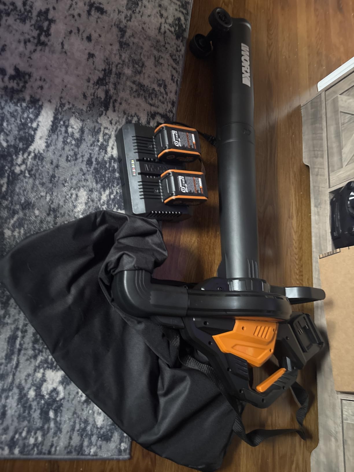 WORX 40V 3-in-1 Cordless Leaf Blower/Leaf Vacuum/Leaf Mulcher, WG583 customer photo 1