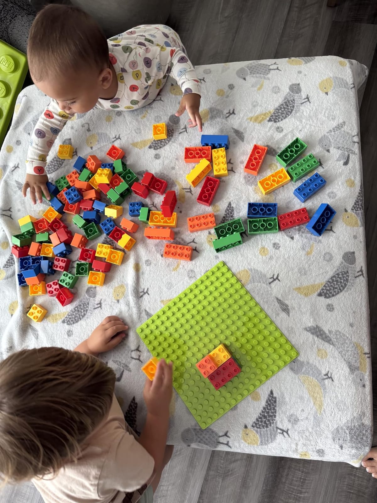 Large Building Blocks for Toddlers Kids Age 2-5, 100 PCS Set with Baseplate customer photo 1