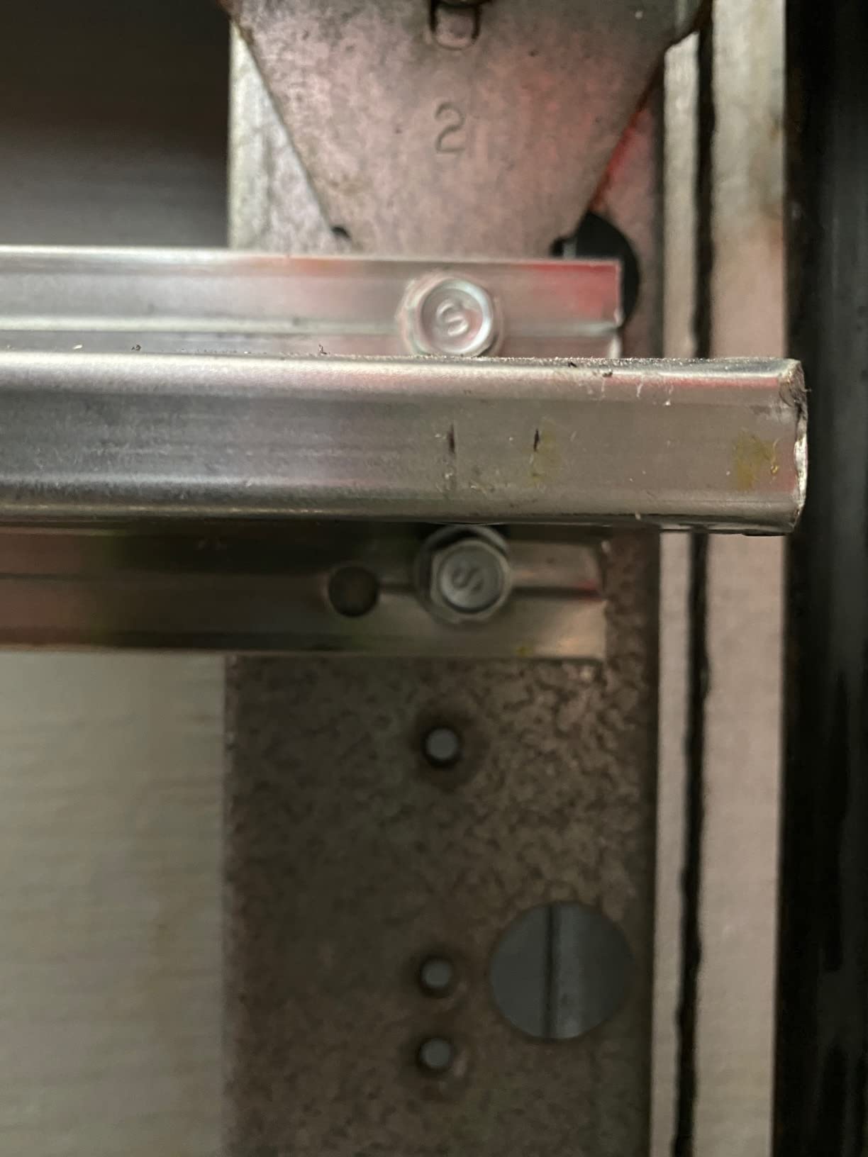 16 ft Heavy-Duty Steel Garage Door Reinforcement Bracket - Made in the USA - Prevents Bending, Sagging & Cracking customer photo 1