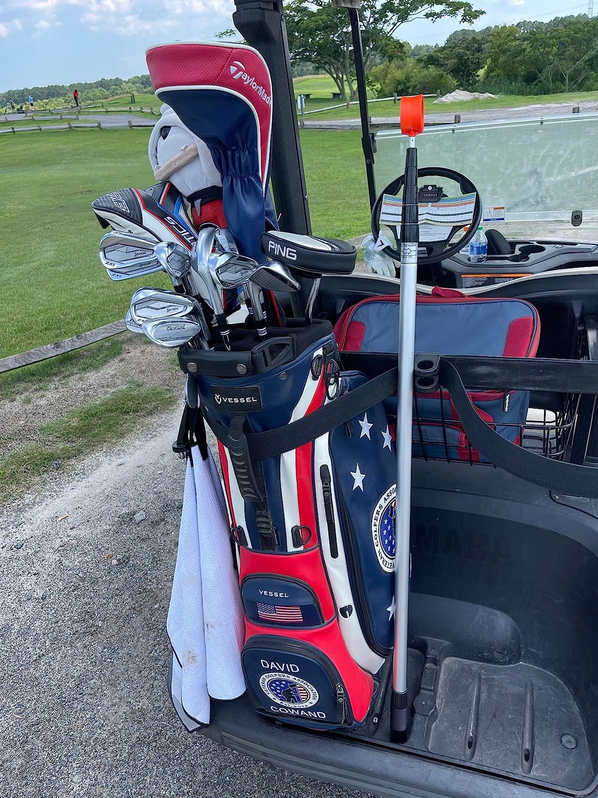 Orlimar Fluorescent Head Golf Ball Retriever for Water, 12/15/18 Foot Telescopic Design customer photo 1