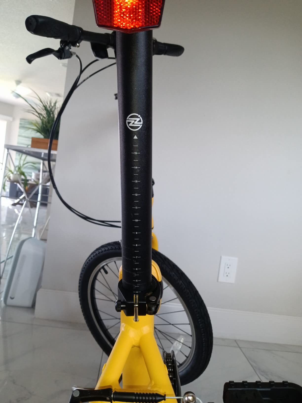 ZiZZO Campo 20 inch Folding Bike with 7-Speed, Adjustable Stem, Light Weight Frame customer photo 1
