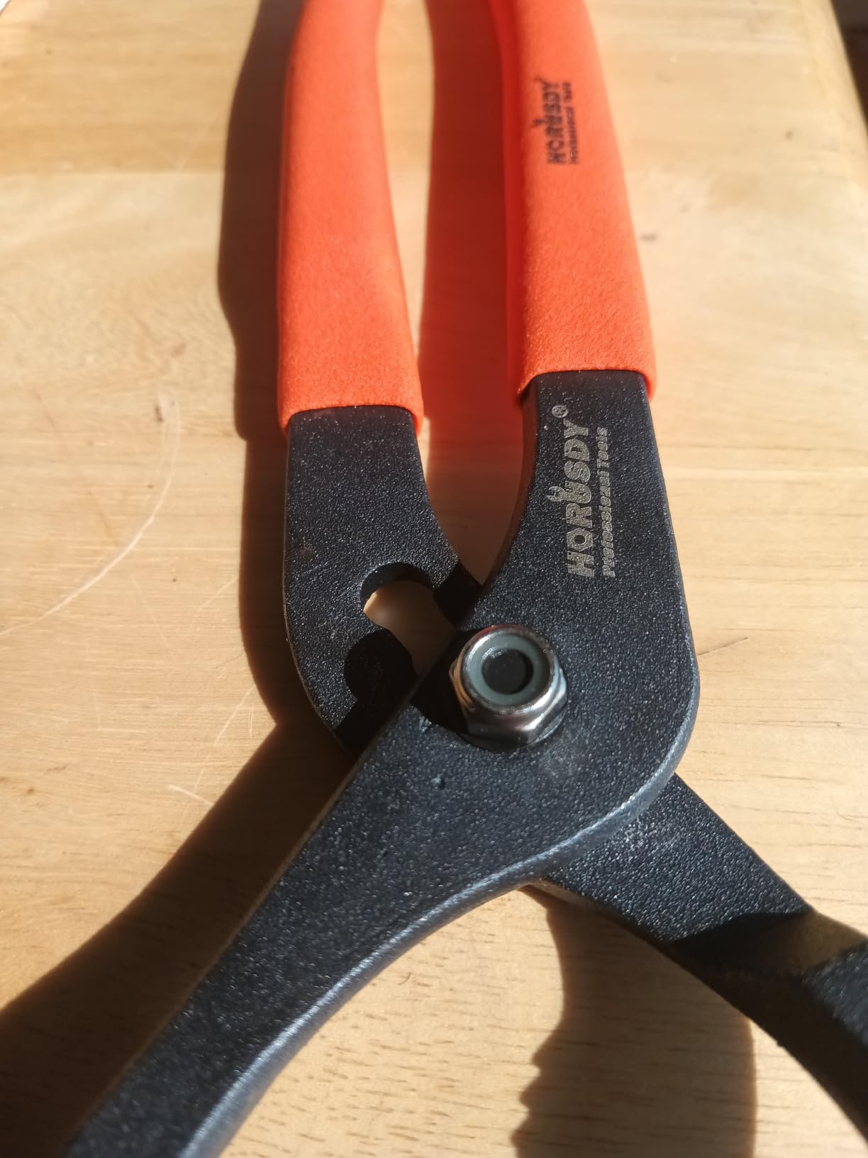 HORUSDY 5-Piece Standard Swivel Oil Filter Wrench, 2-3/4