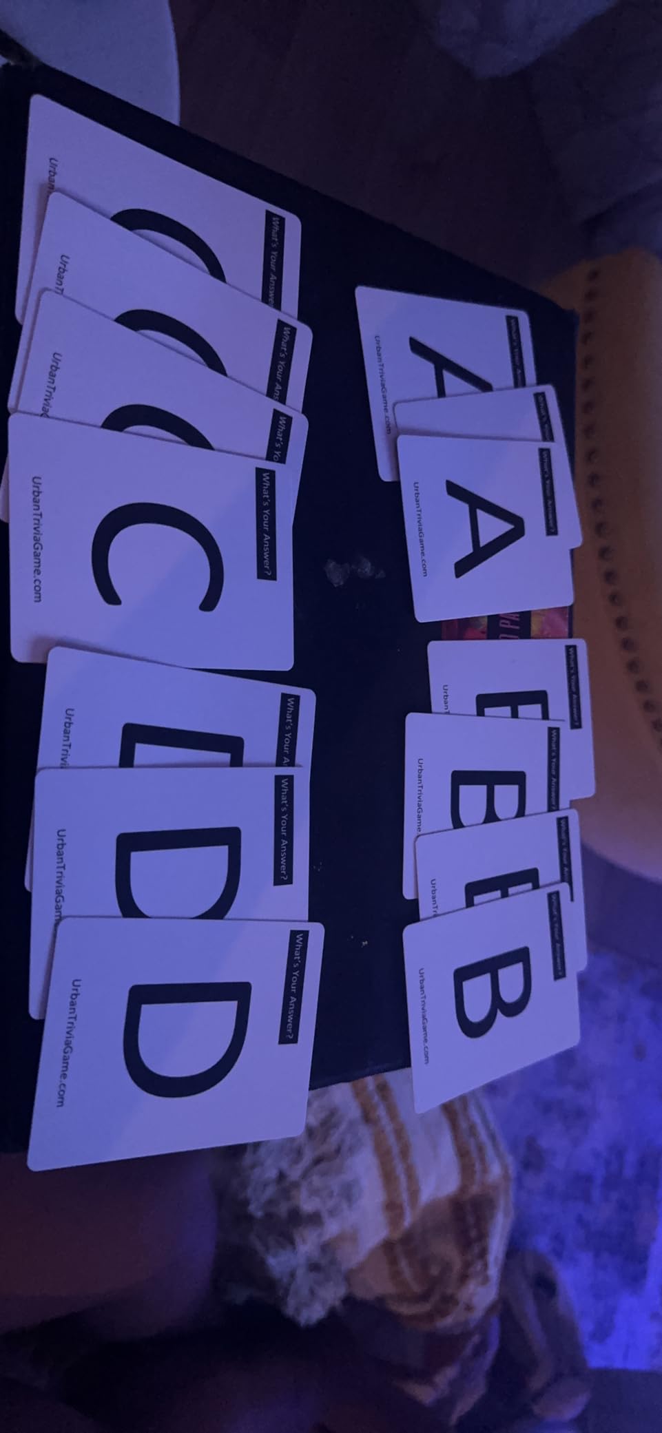 Urban Trivia - Black Card Game for The Culture! New & Improved Fun Trivia on Black TV, Movies, Music, Sports, & Growing Up Black! Great for Adult Game Nights and Family Gatherings. customer photo 1