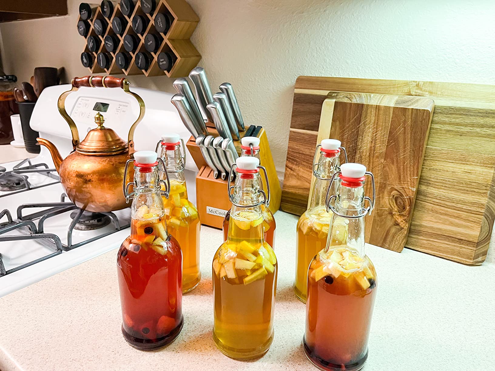 100% Organic SCOBY Kombucha Starter Kit - 100% Guaranteed to Brew - Fresh, Live Culture with Starter Liquid - The Kombucha Shop customer photo 1