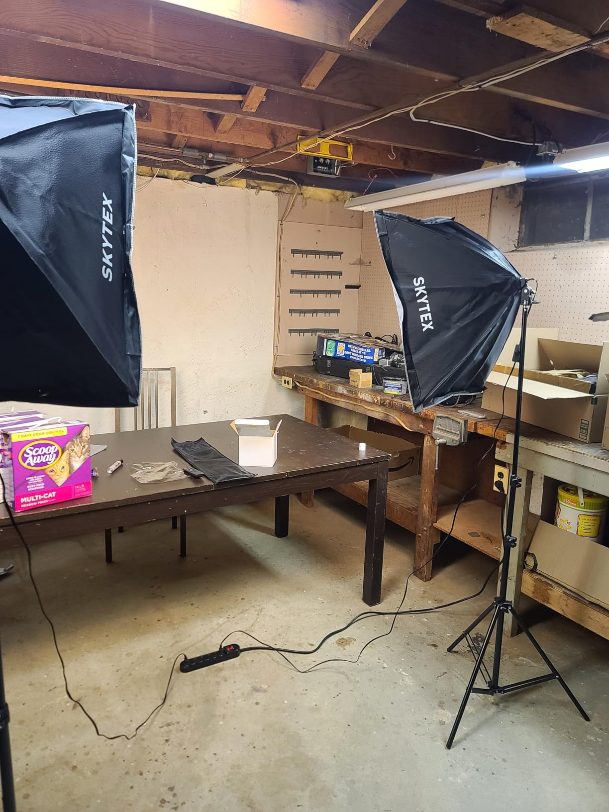 Skytex Softbox Lighting Kit 2Pack 20x28in Soft Box | 85W 2700-6400K E27 LED Bulb Continuous Photography Lighting, Photo Studio Lights Equipment for Camera Shooting, Video Recording customer photo 1