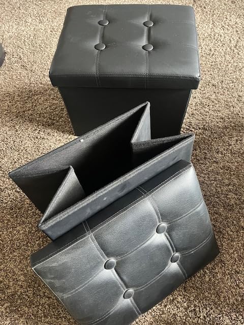 AmasSmile Ottoman with Storage,17