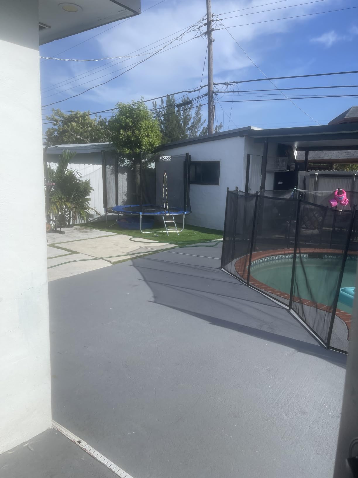 AOTOB Trampoline with Net for Kids Outdoor 8 10 12 14 15FT ASTM 400LBS | Combo Bounce Jump for Kids and Adults Backyard Gymnastics with Socks, Spring Pad, Waterproof Jump Mat, Enclosure & Ladder customer photo 1