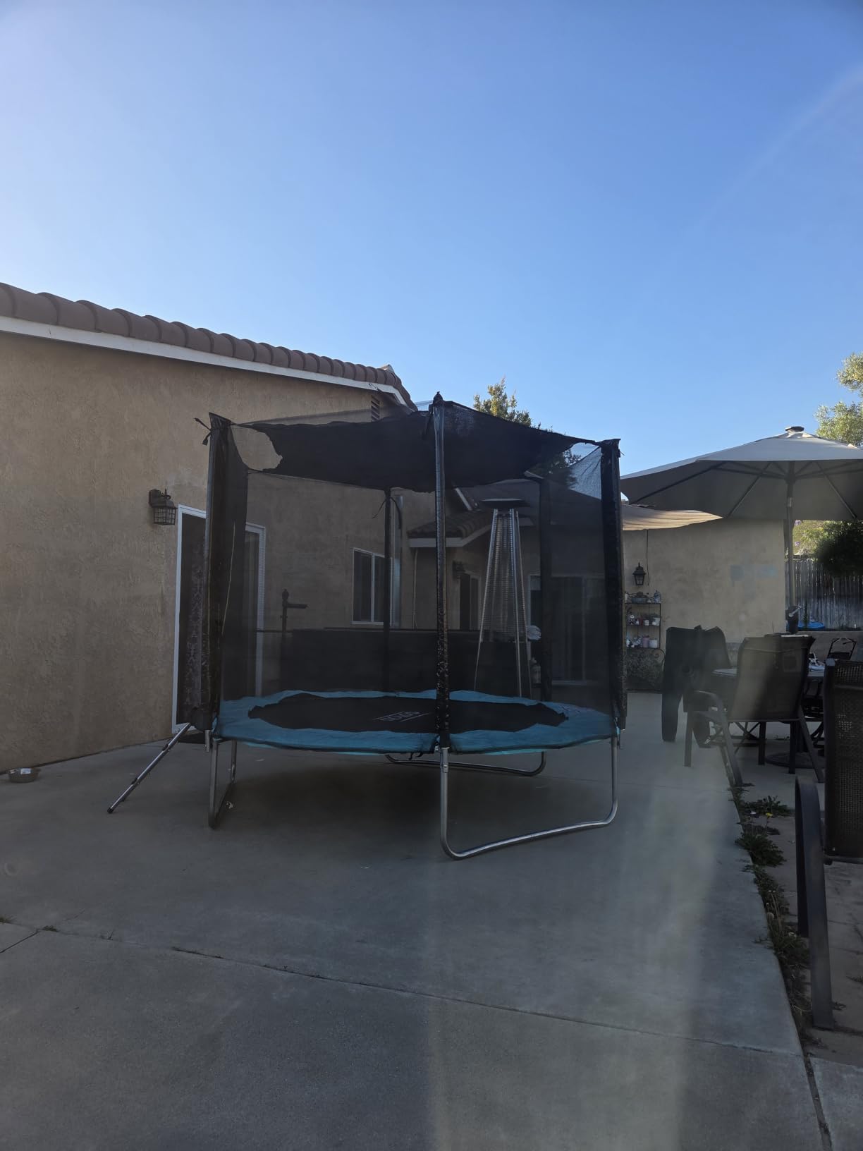 AOTOB Trampoline with Net for Kids Outdoor 8 10 12 14 15FT ASTM 400LBS | Combo Bounce Jump for Kids and Adults Backyard Gymnastics with Socks, Spring Pad, Waterproof Jump Mat, Enclosure & Ladder customer photo 2
