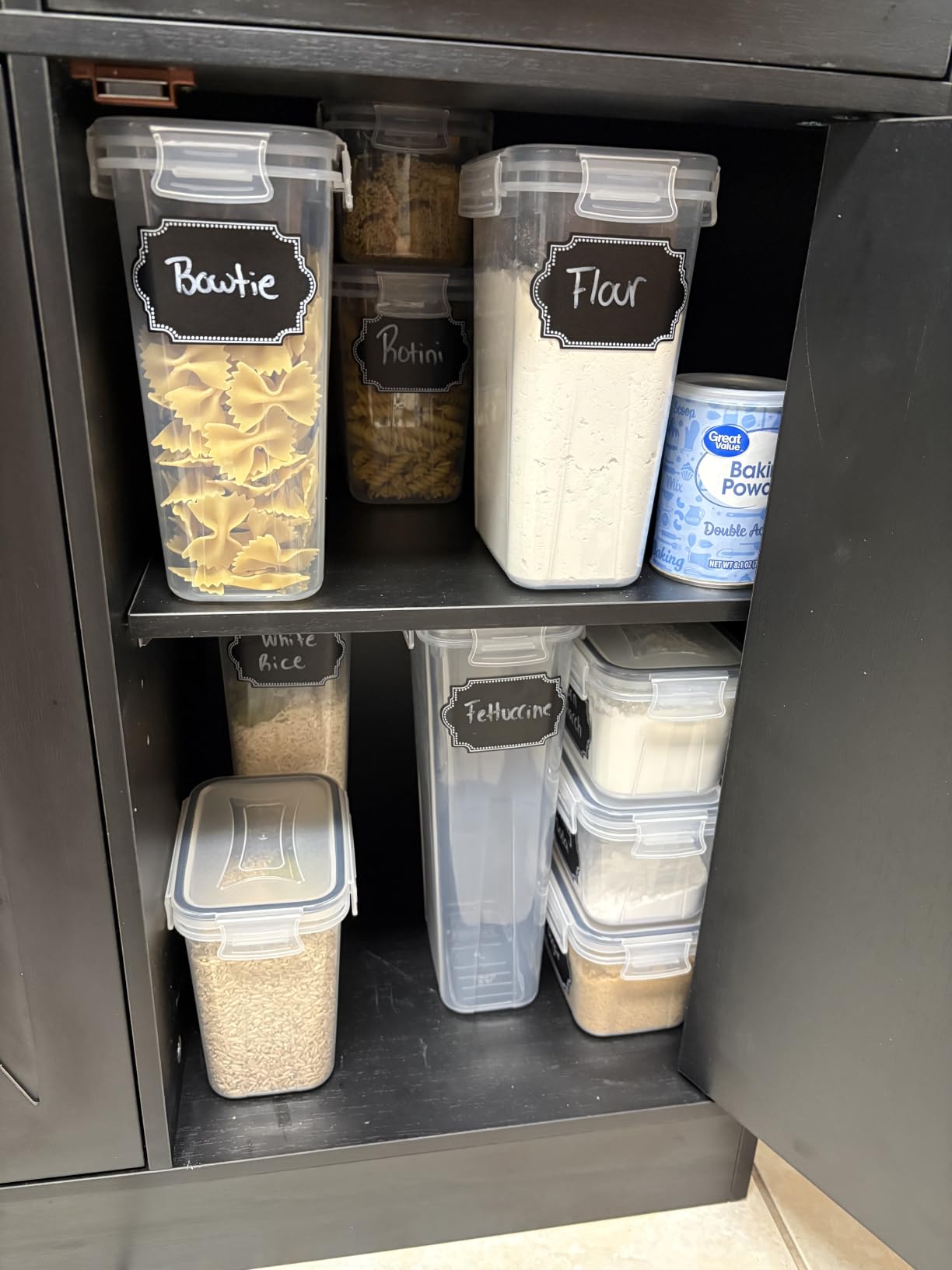 PRAKI Airtight Food Storage Containers Set with Lids - 24 PCS, BPA Free customer photo 2