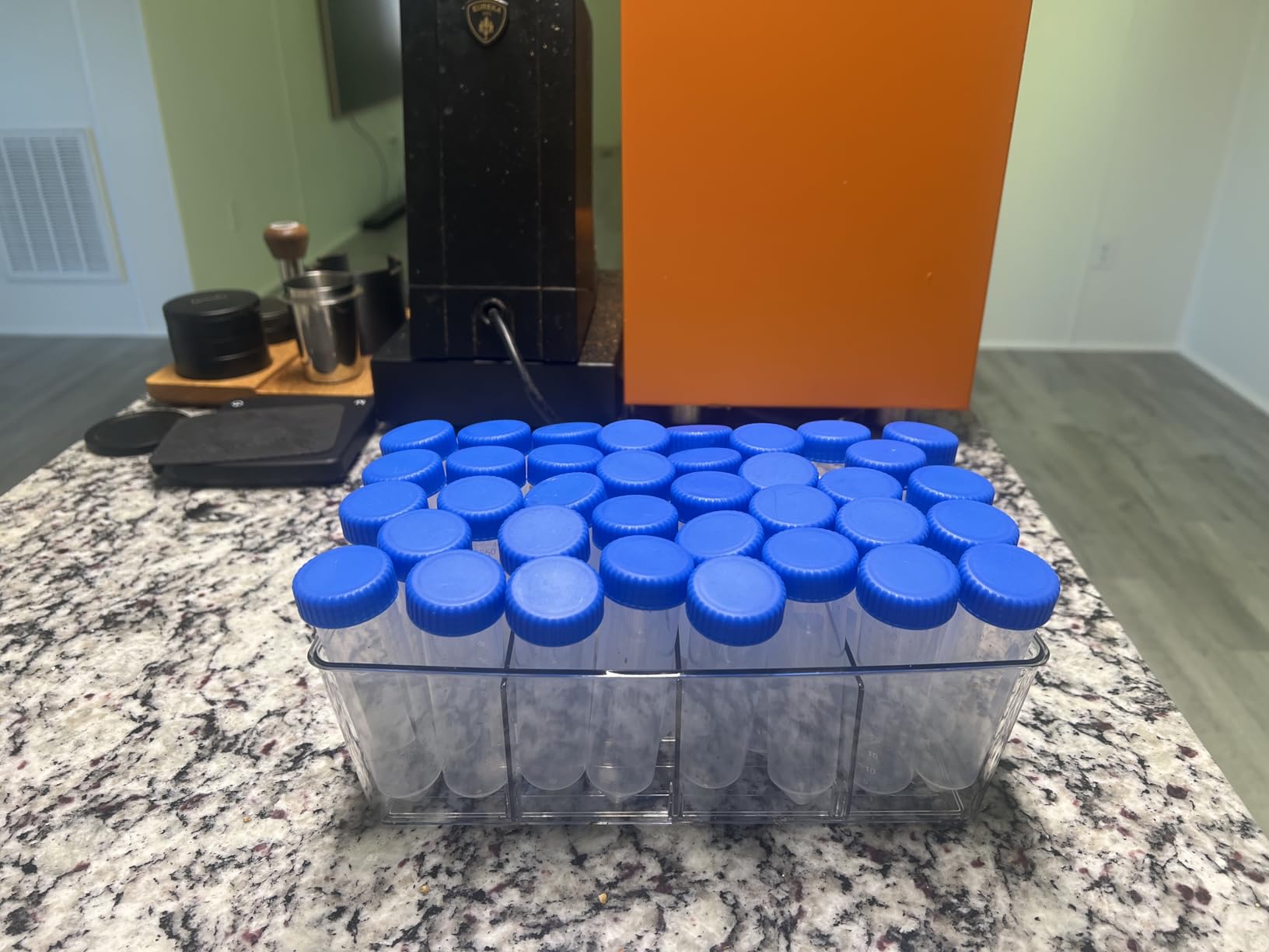 Vtopmart 4 Pack Food Storage Organizer Bins, Clear Plastic, 4 Compartments customer photo 2