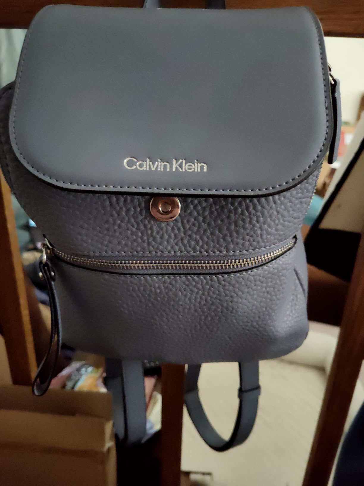 Calvin Klein Women's Reyna Novelty Flap Backpack customer photo 1