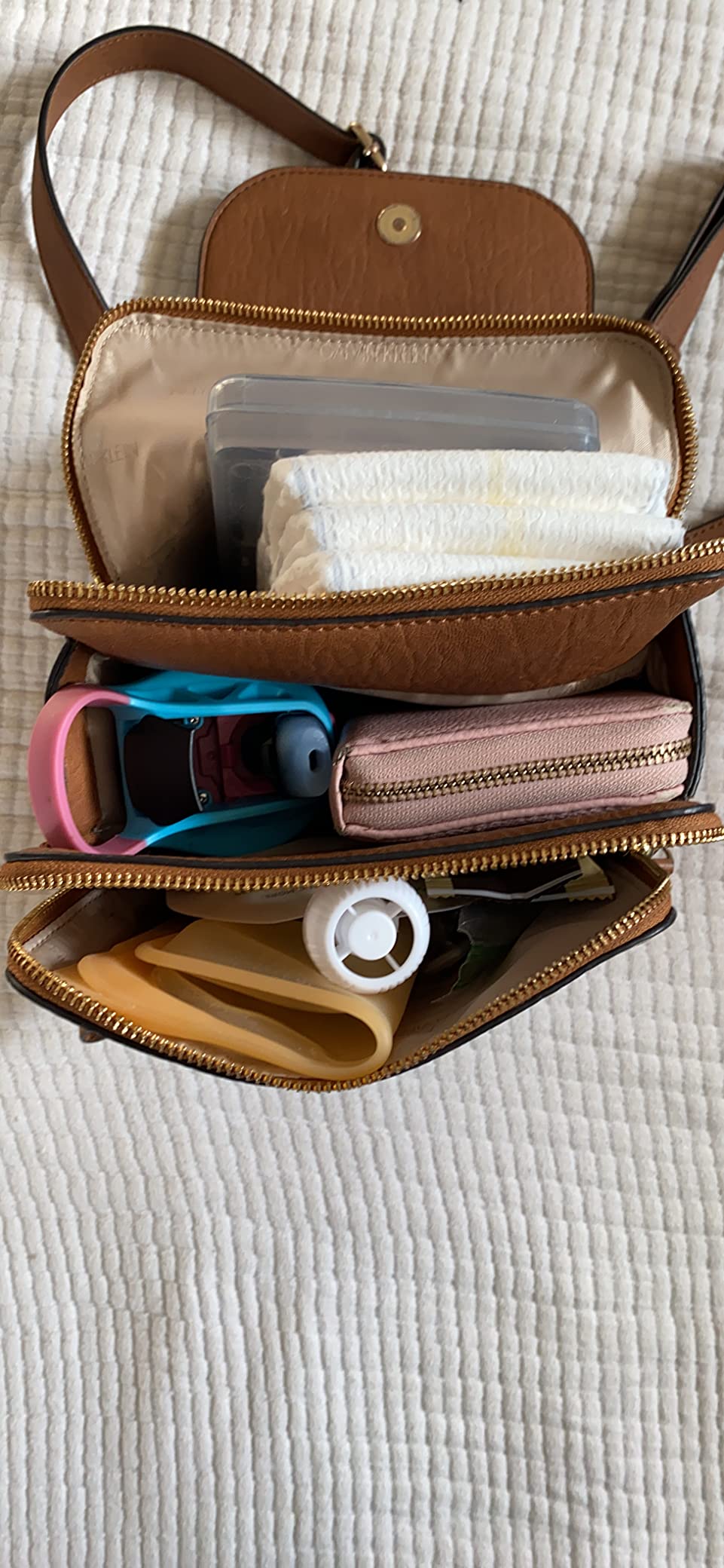 Calvin Klein Women's Reyna Novelty Flap Backpack customer photo 2