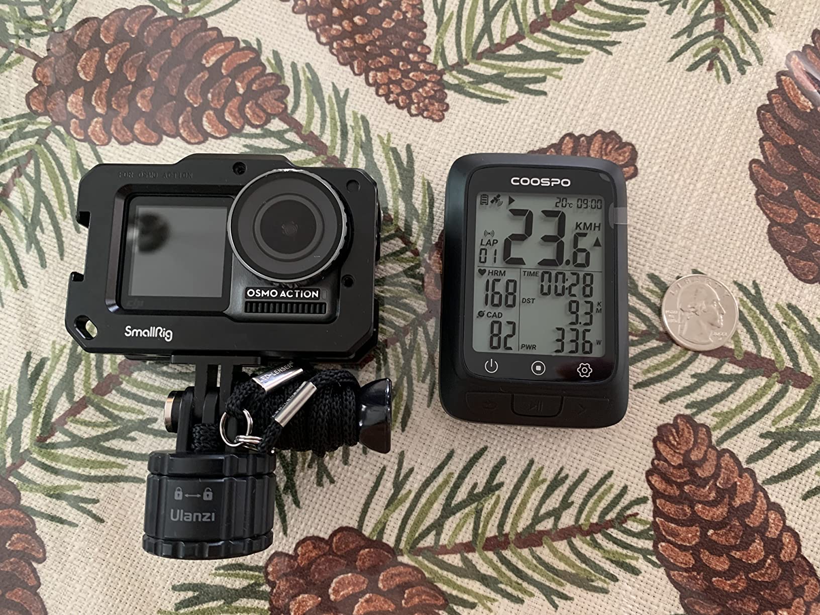 COOSPO Wireless Cycling Computer GPS with 2.4 LCD Screen, Bike Speedometer with Auto Backlight IP67 customer photo 1