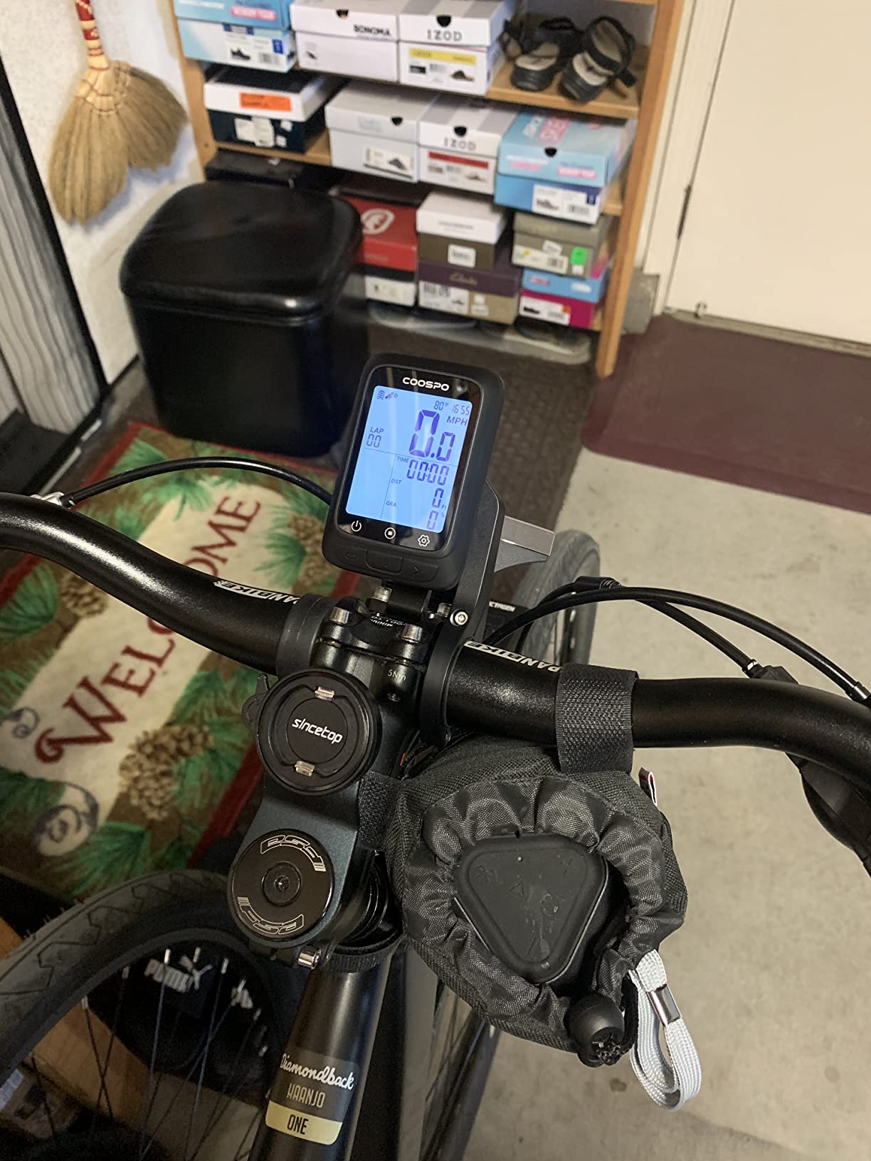 COOSPO Wireless Cycling Computer GPS with 2.4 LCD Screen, Bike Speedometer with Auto Backlight IP67 customer photo 2