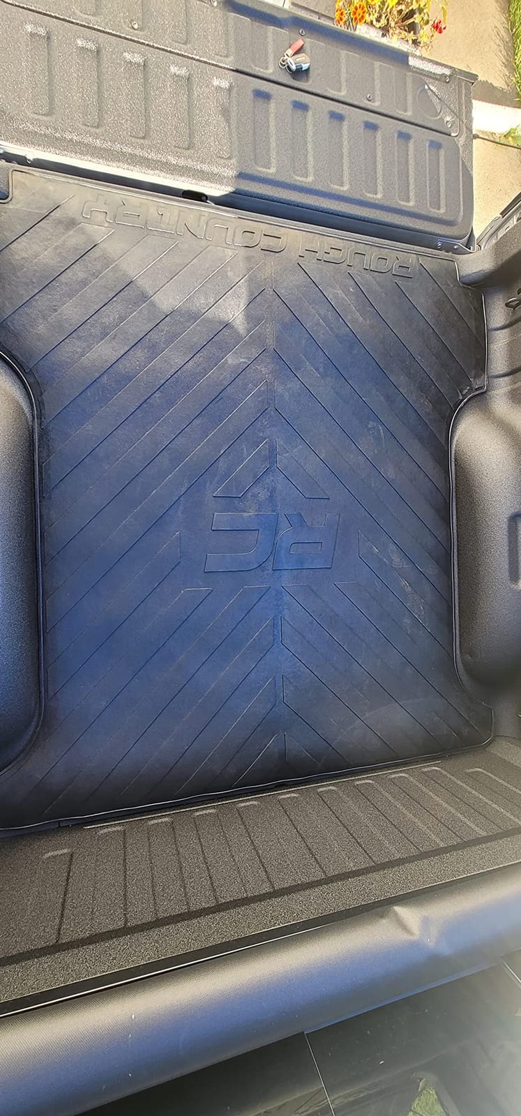 Rough Country Rubber Bed Mat for 2019-2022 Ram 1500 | 5'7