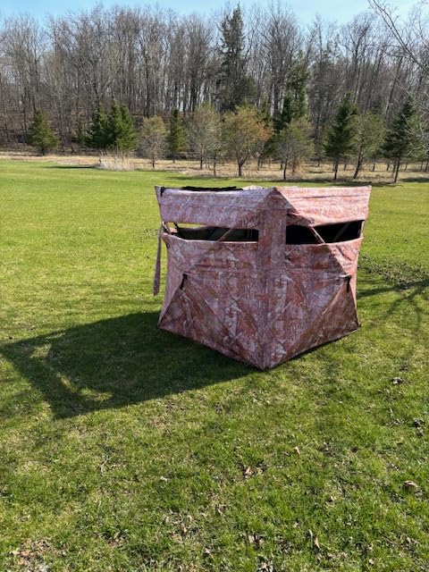 TIDEWE Hunting Blind, 270°/360° See Through Ground Blind customer photo 1
