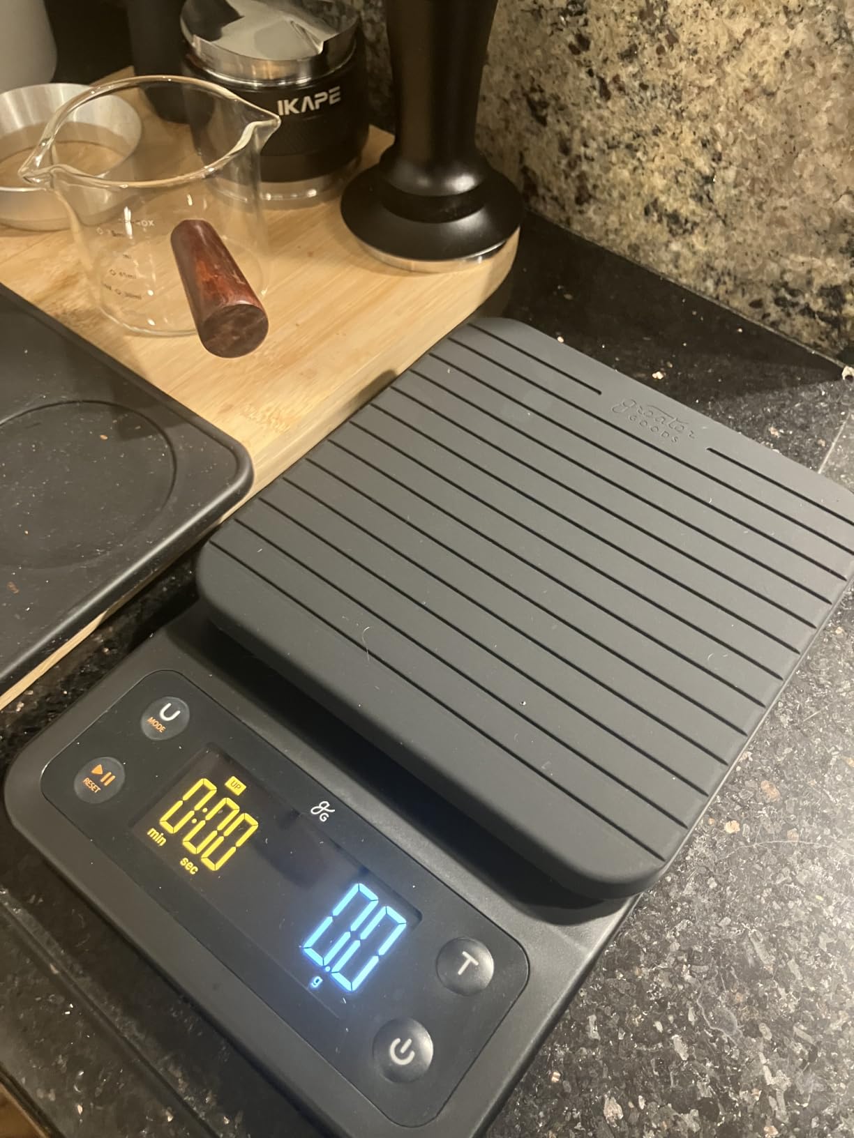 Greater Goods Coffee Scale with Timer, 0.1g Precision for Espresso & Matcha customer photo 2