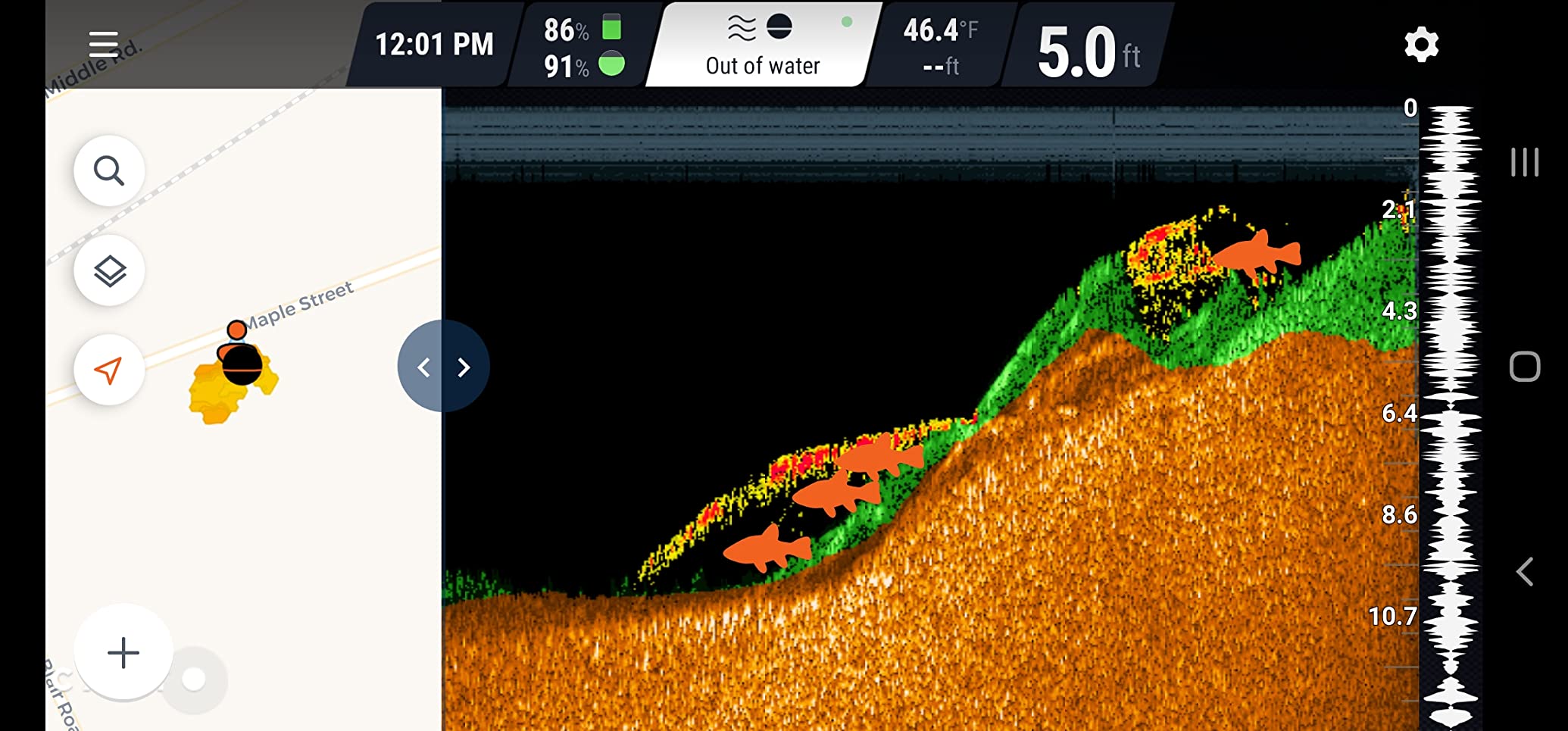 Deeper PRO+ 2 Sonar Fish Finder - Portable Fish Finder and Depth Finder For Kayaks, Boats and Ice Fishing with GPS Enabled | Castable Deeper Fish Finder with FREE User Friendly App customer photo 1