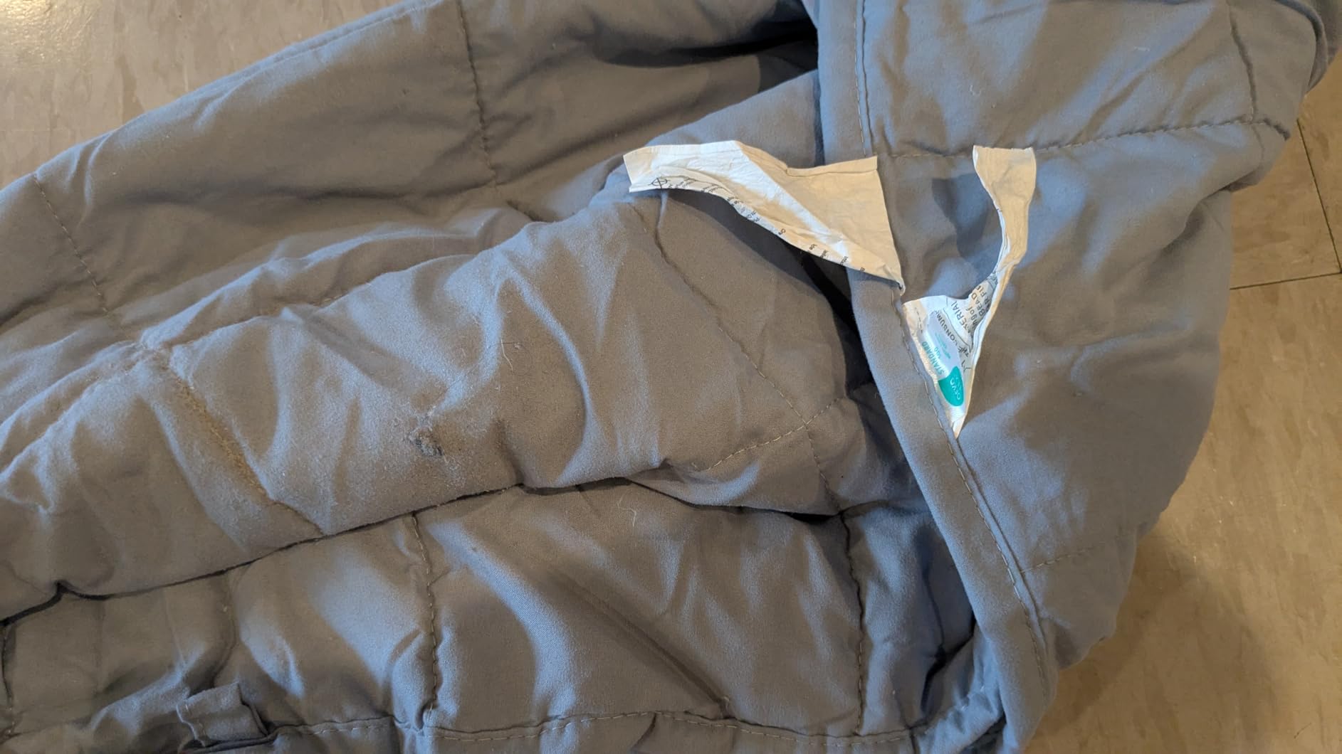 Kivik Weighted Blanket 3lbs, Cooling Blue Dinosaur Heavy Blankets, 36