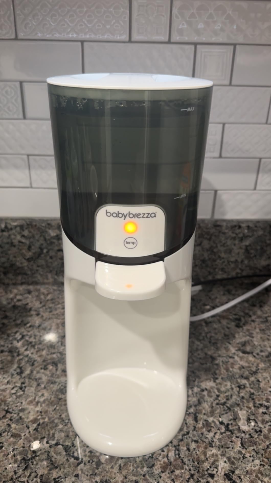 Baby Brezza Instant Baby Bottle Maker with 3 Temperature Settings customer photo 1