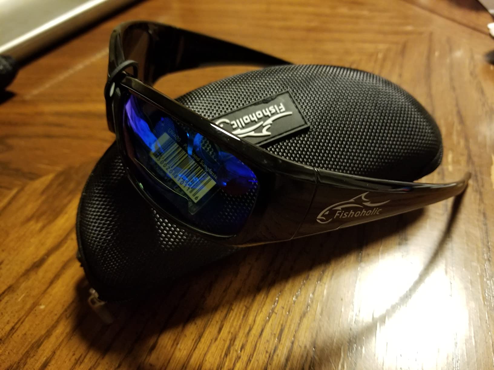 Fishoholic Polarized Bi-Focal Fishing Sunglasses - with 1.5x, 2.0x or 2.5x customer photo 2