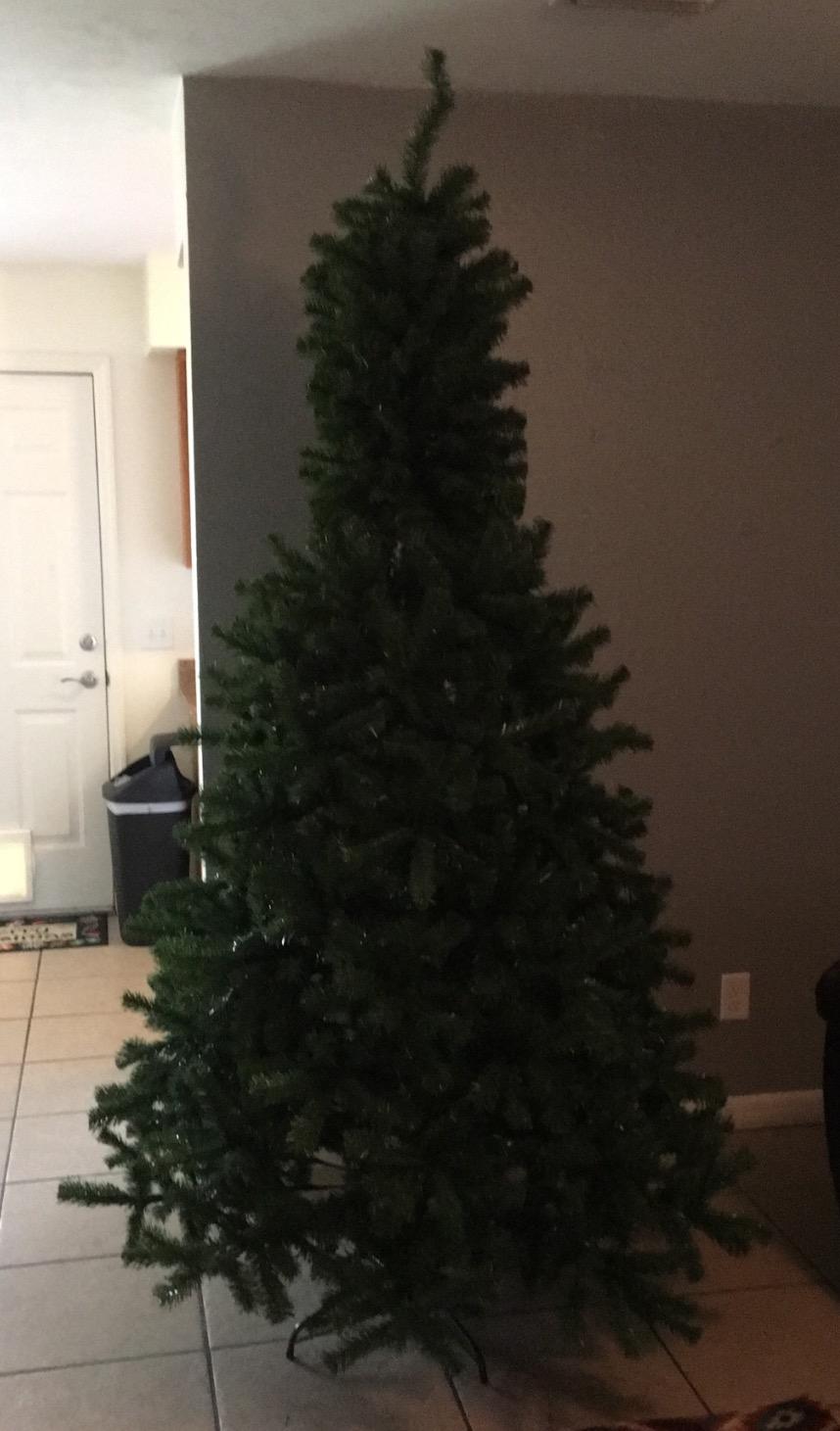 Best Choice Products Artificial Christmas Tree, 6ft Premium Unlit Realistic Spruce Holiday Décor w/Dense Branches, Easy Assembly, Metal Base customer photo 1