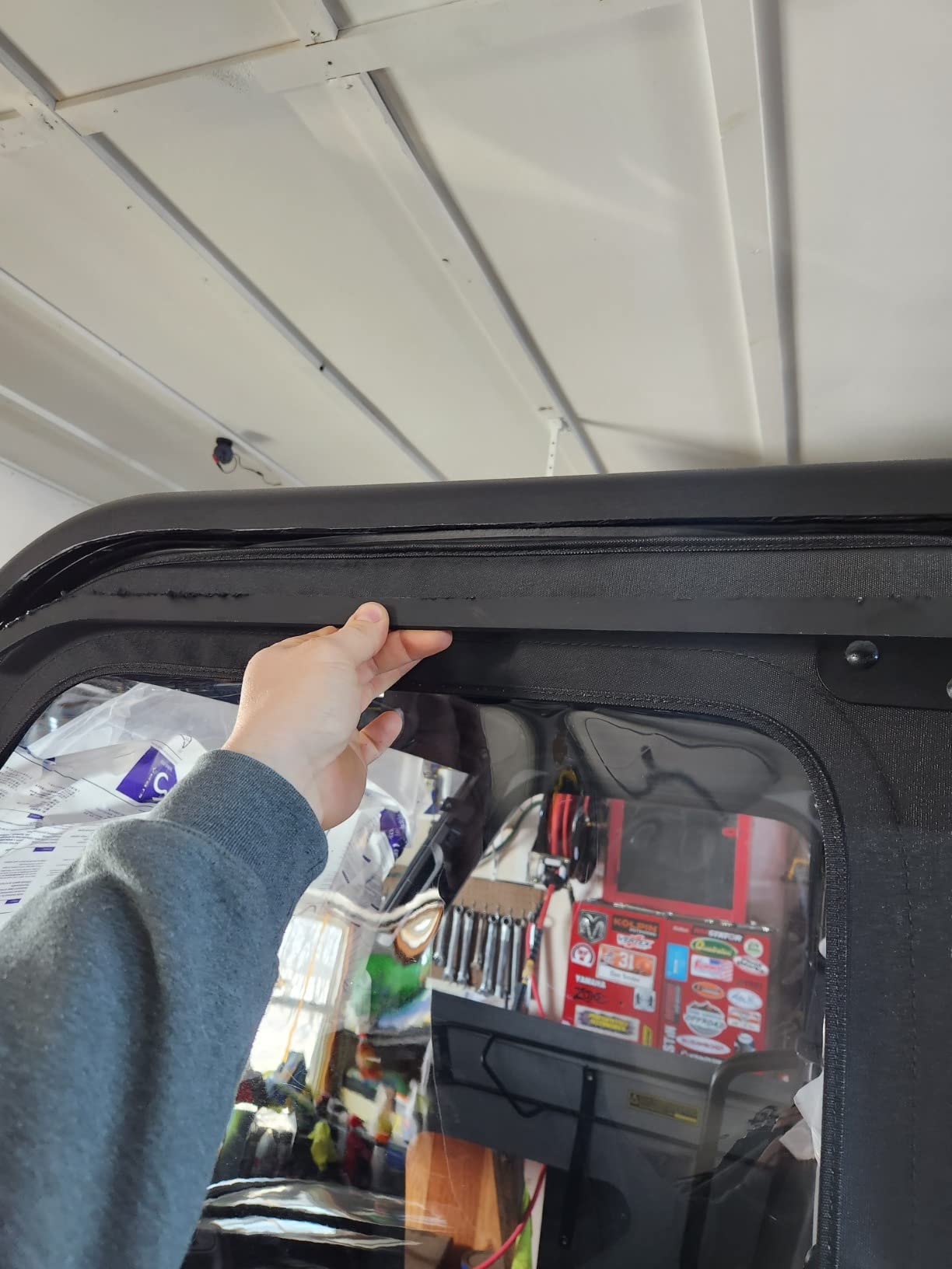 KEMIMOTO UTV Hard Plastic 570 500 Midsize Roof, Replace #2885077 customer photo 2