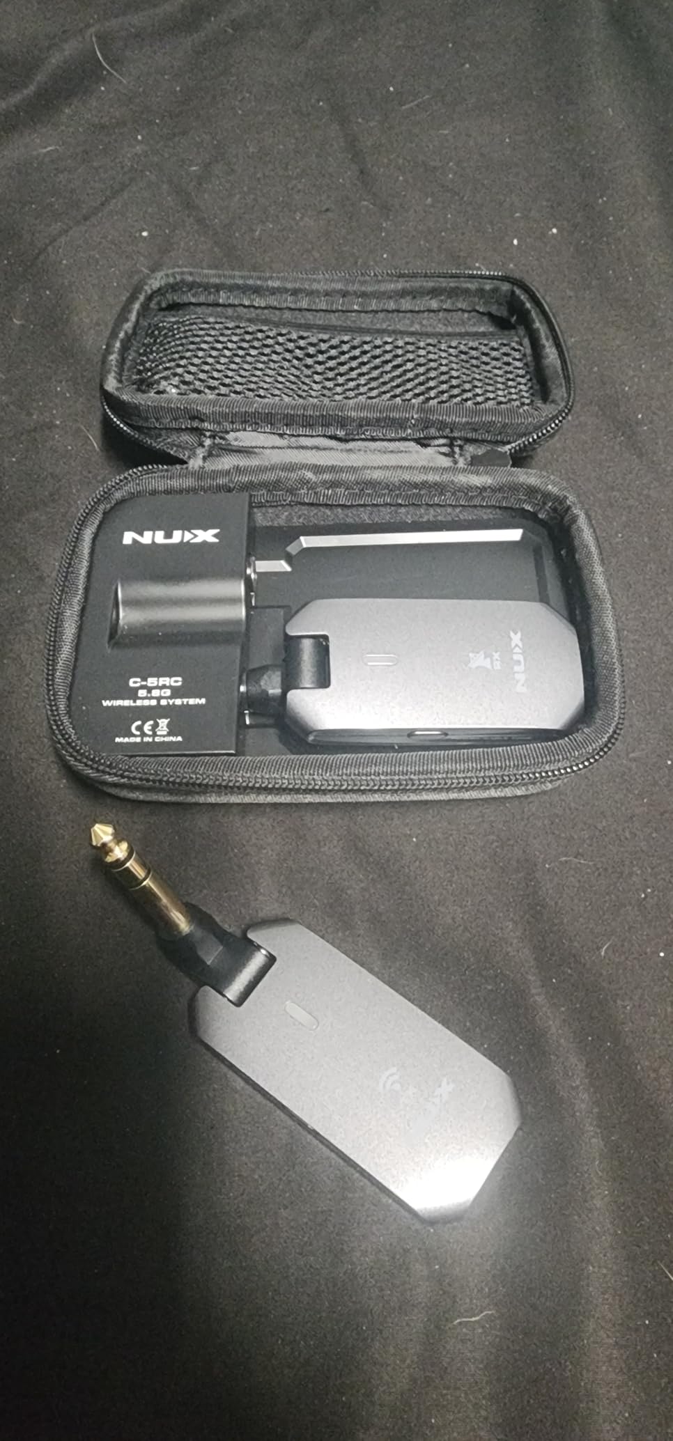 NUX C-5RC 5.8GHz Wireless Guitar System for Active or Passive Pickup Guitar, Charging Case included, UHF Guitar Wireless Transmitter Receiver Low Interference, Auto Match customer photo 2