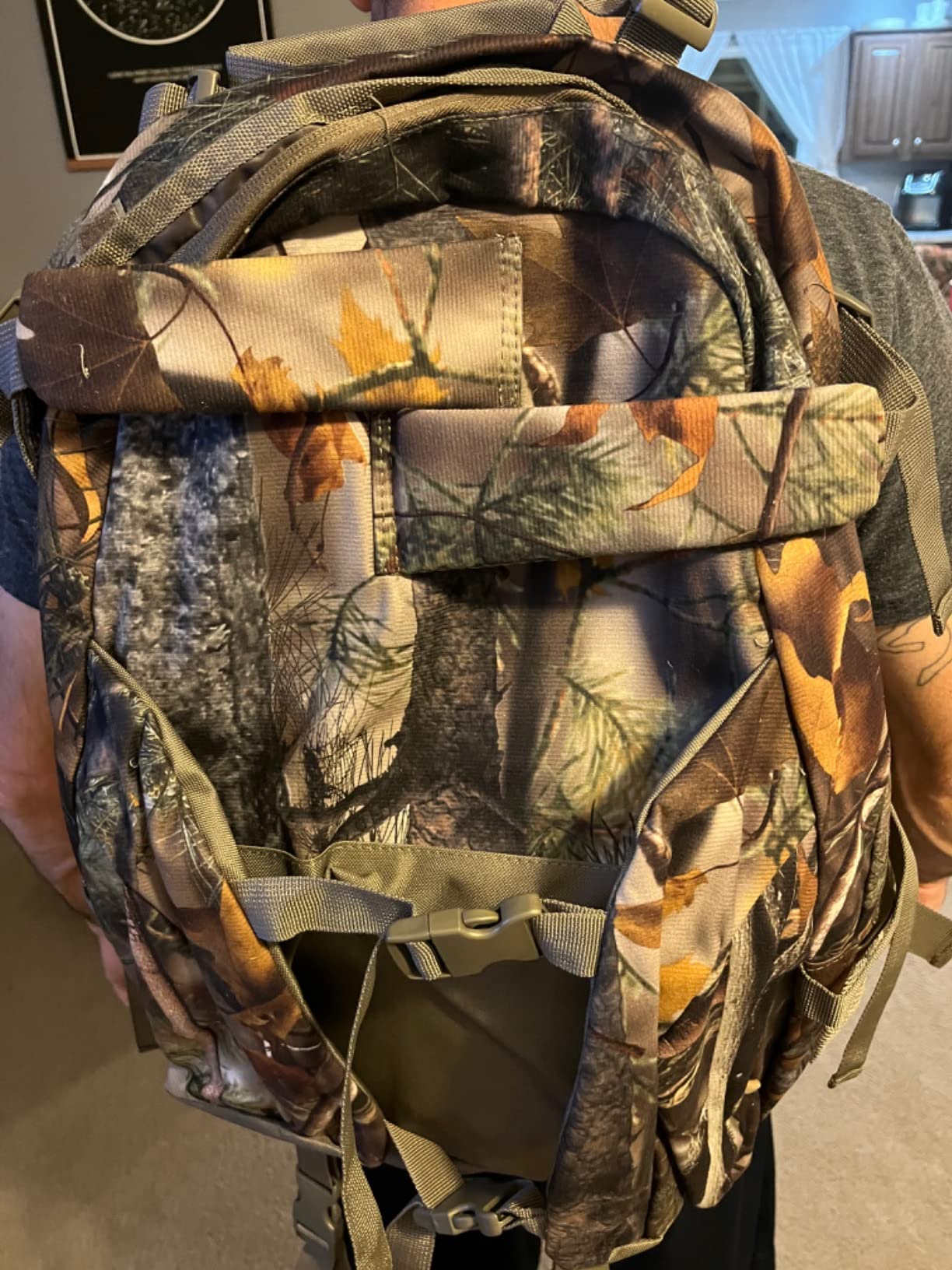 Hunting Backpack Outdoor Gear Day pack for Rifle Bow Hunting Gifts for Men customer photo 2