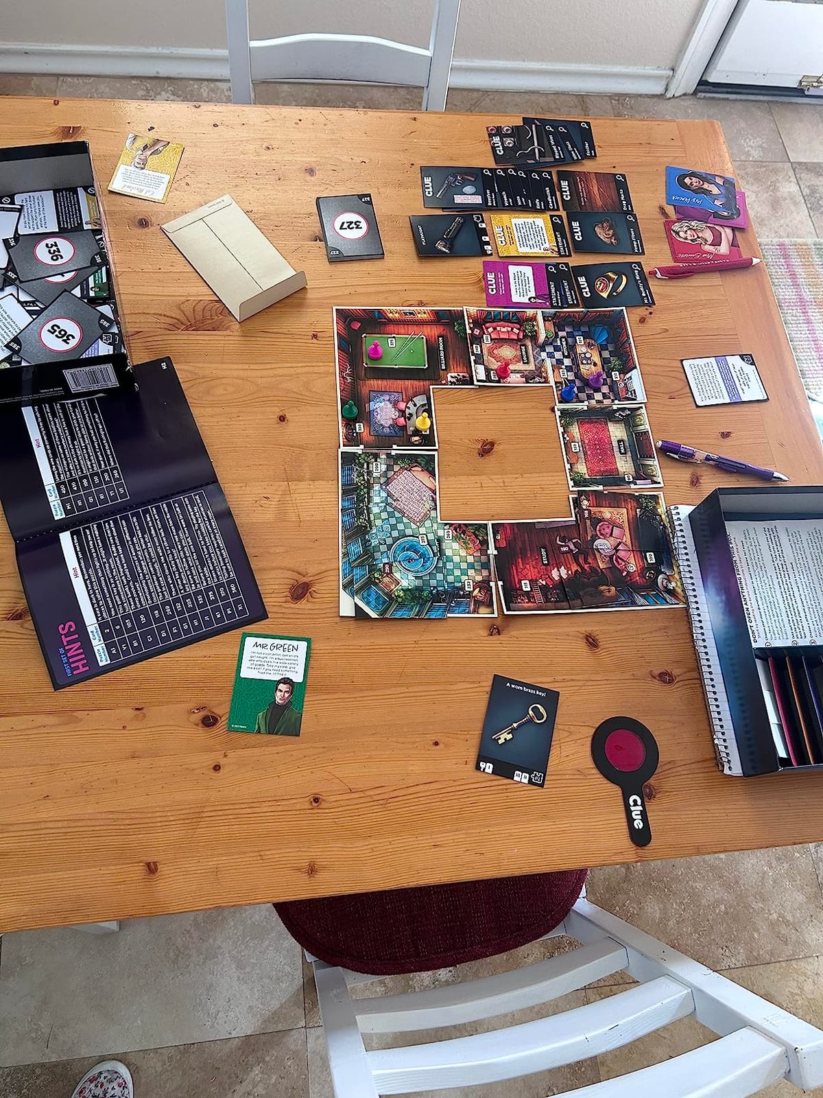 Clue Board Game Treachery at Tudor Mansion, Escape Room Game, Cooperative Family Murder Mystery Games, Ages 10 and up, 1-6 Players customer photo 1