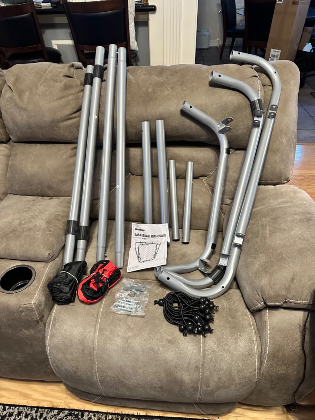Franklin SportsBasketball Pass Back Rebounder customer photo 1