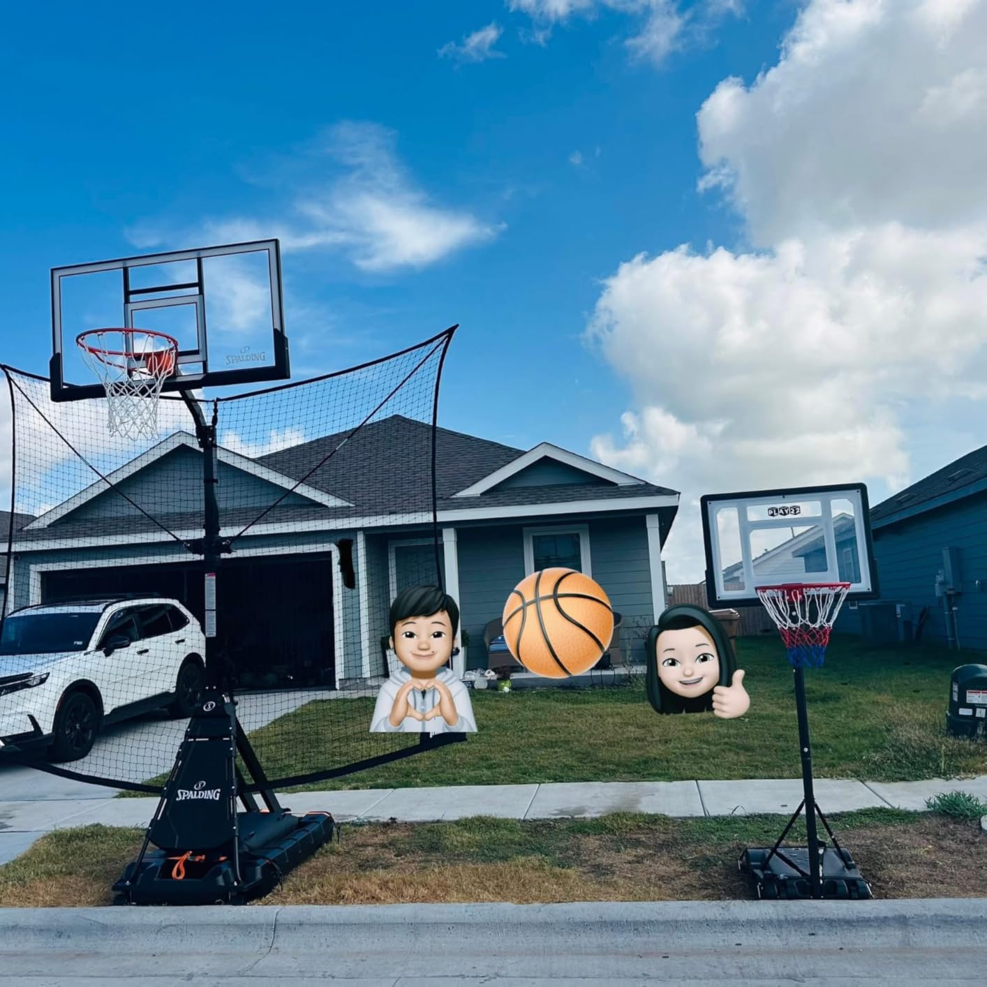 Franklin SportsBasketball Pass Back Rebounder customer photo 2