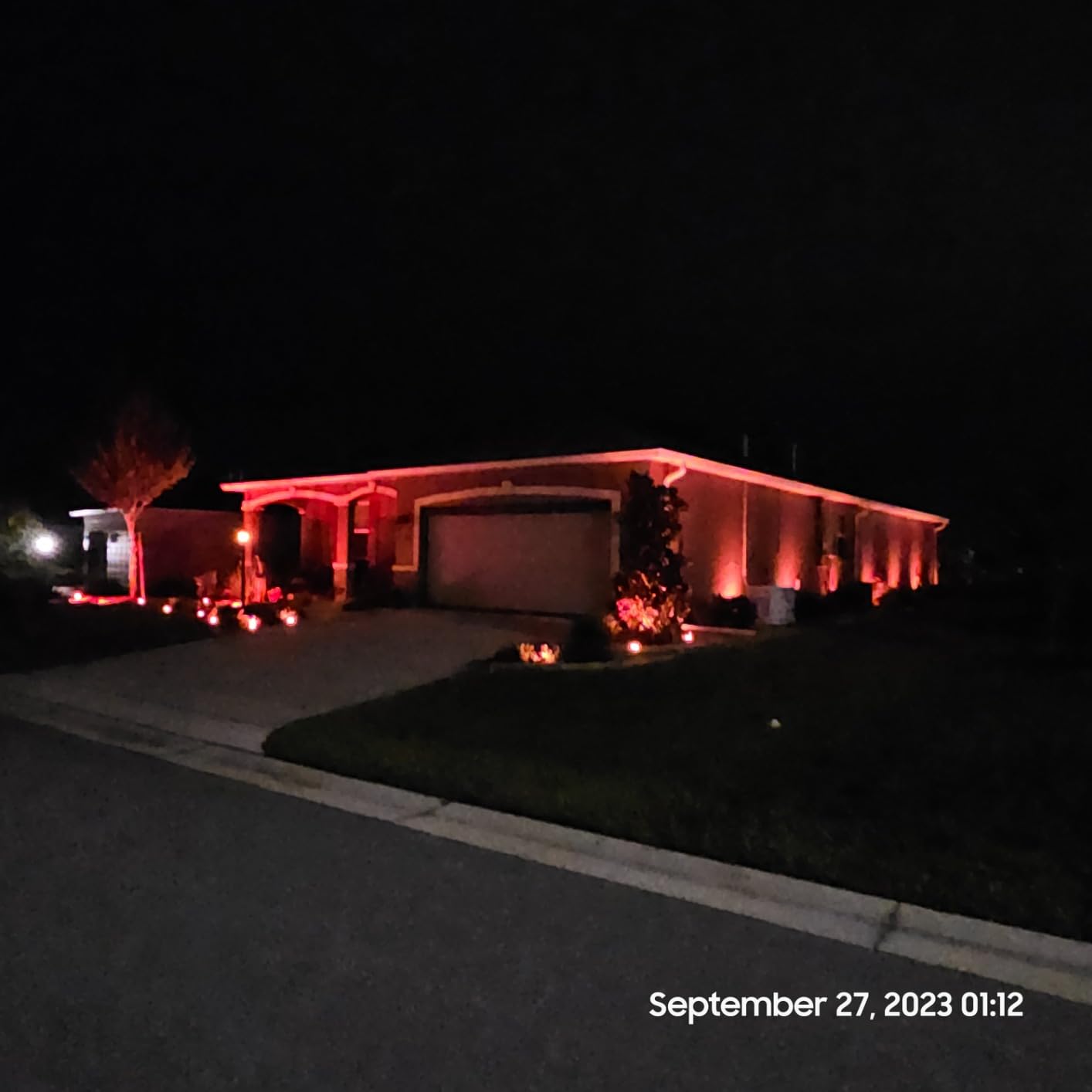 SUNVIE RGBW Color Changing Landscape Lights Low Voltage 8Pcs with Connector customer photo 1