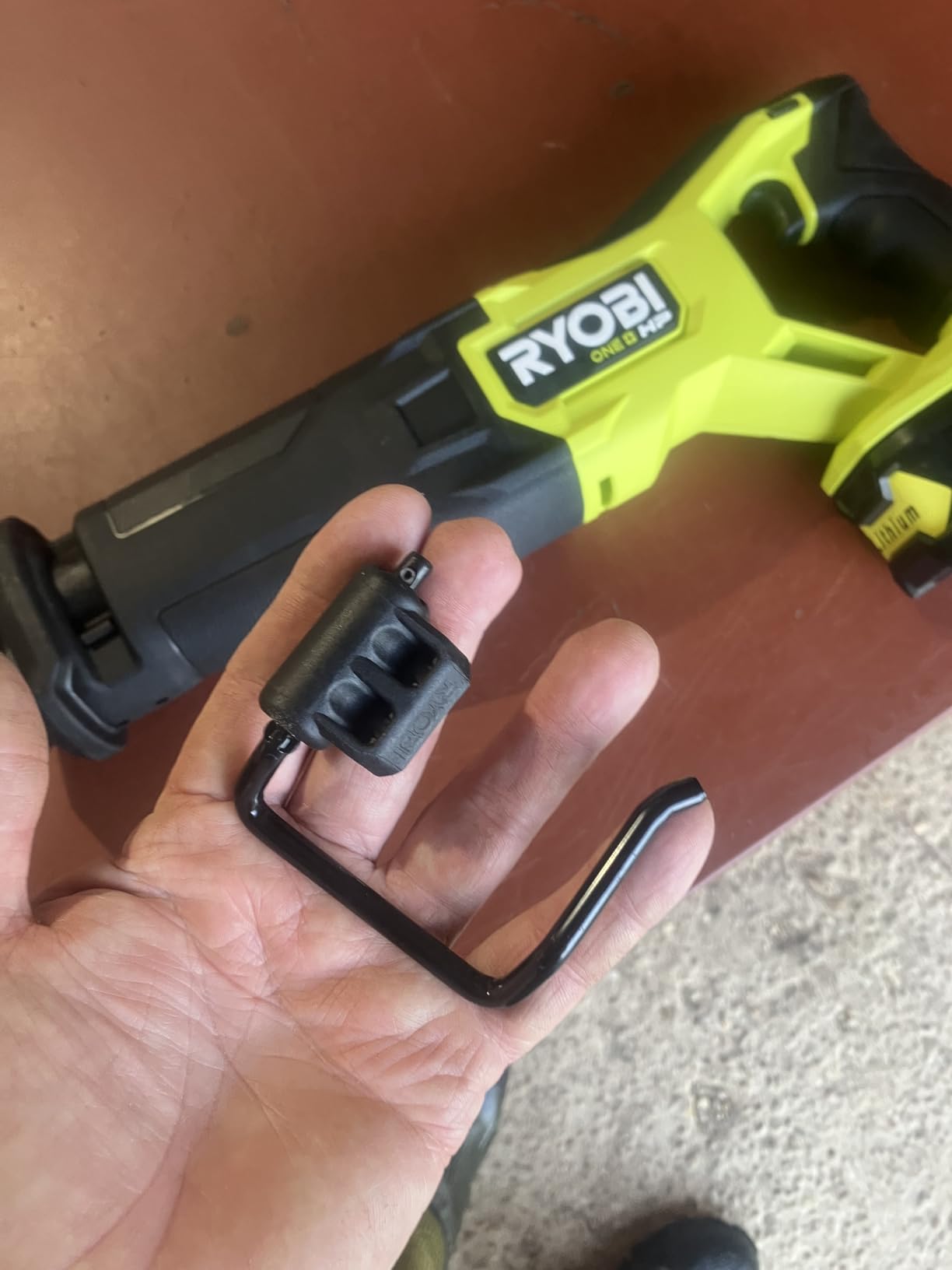 RYOBI ONE+ HP 18V Brushless Cordless Reciprocating Saw (Tool Only) customer photo 1