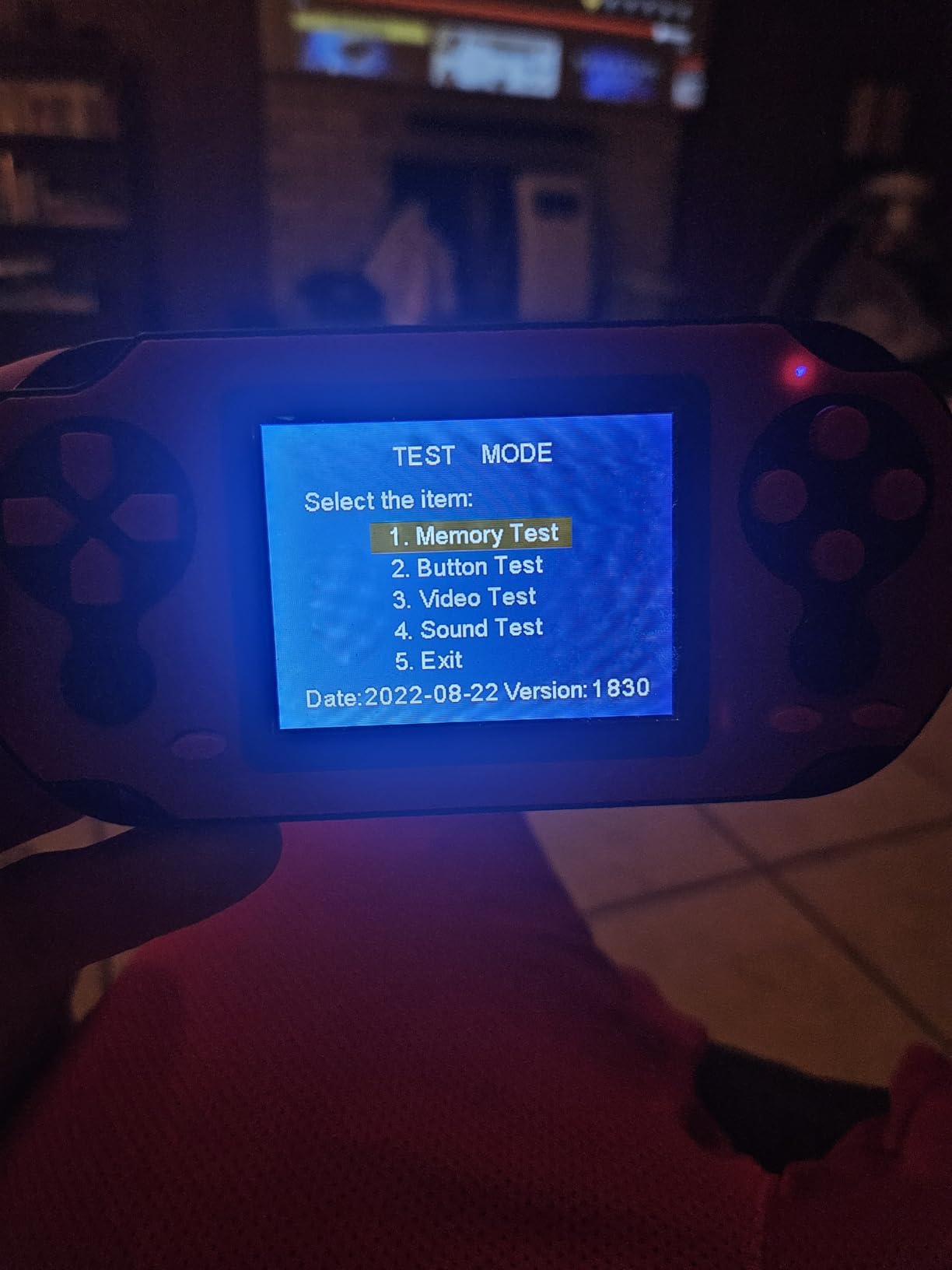 TaddToy 16 Bit Handheld Game for Kids Adults, 3.0'' Large Screen Preloaded 230 HD Classic Retro Video Games with USB Rechargeable Battery & 3 Game Cartridges for Birthday Gift for Kids 4-12 (Blue) customer photo 2