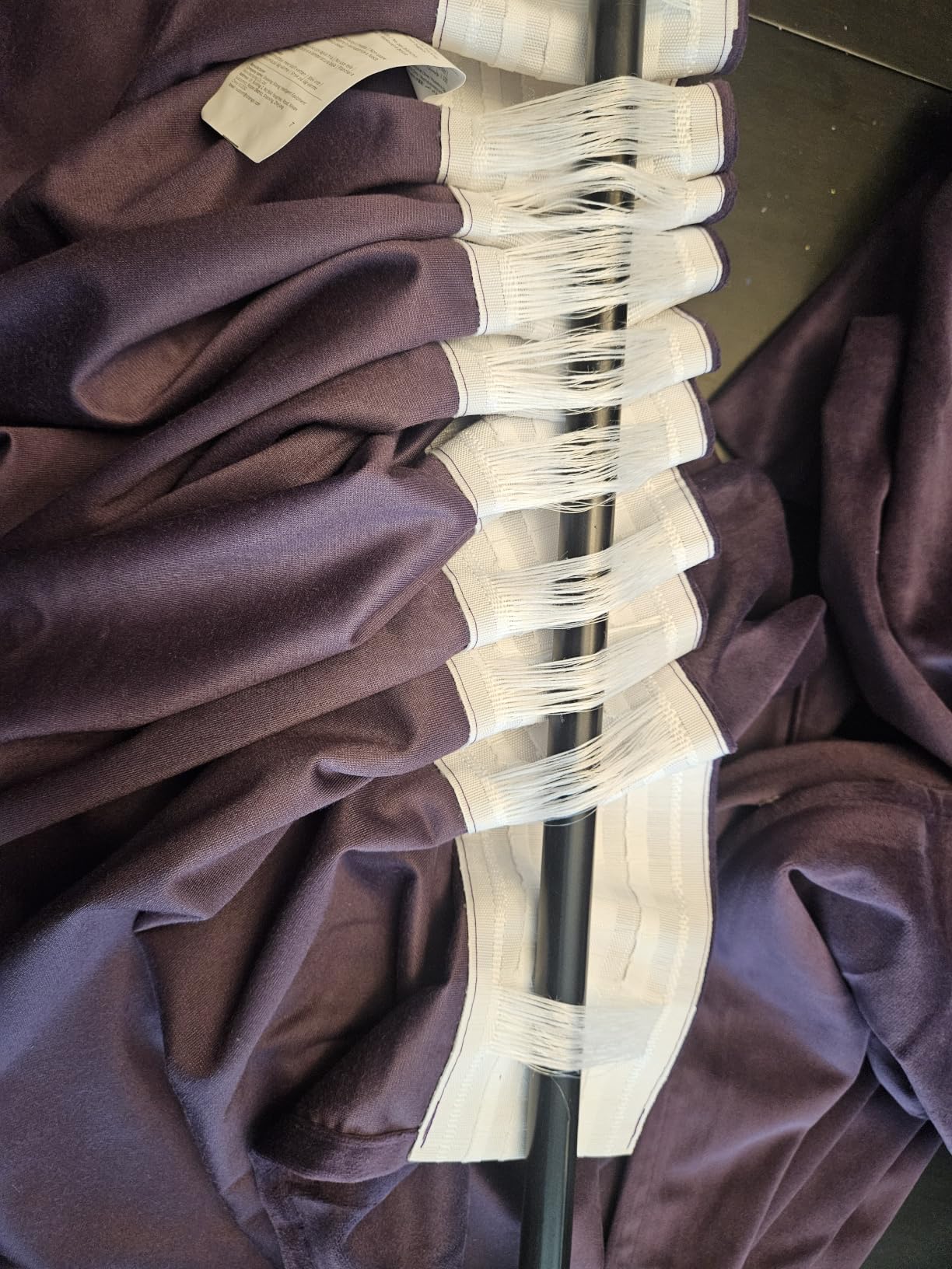 StangH Gold Brown Velvet Curtains for Living Room Boho, W52 x L84, 2 Panels customer photo 1