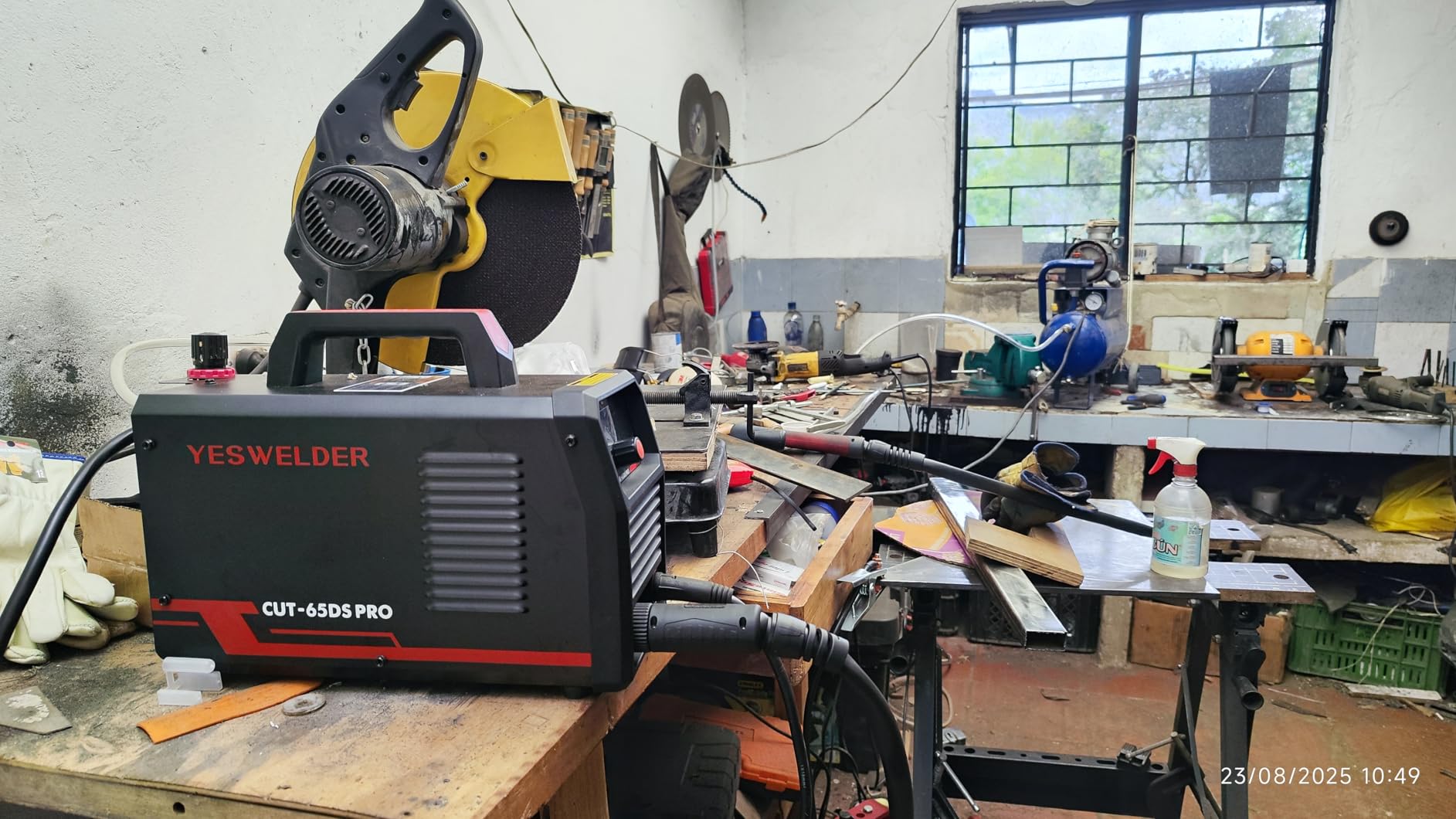 YESWELDER 60A Non-HF Plasma Cutter, Non-Torch Pilot Arc, 110/220V customer photo 1