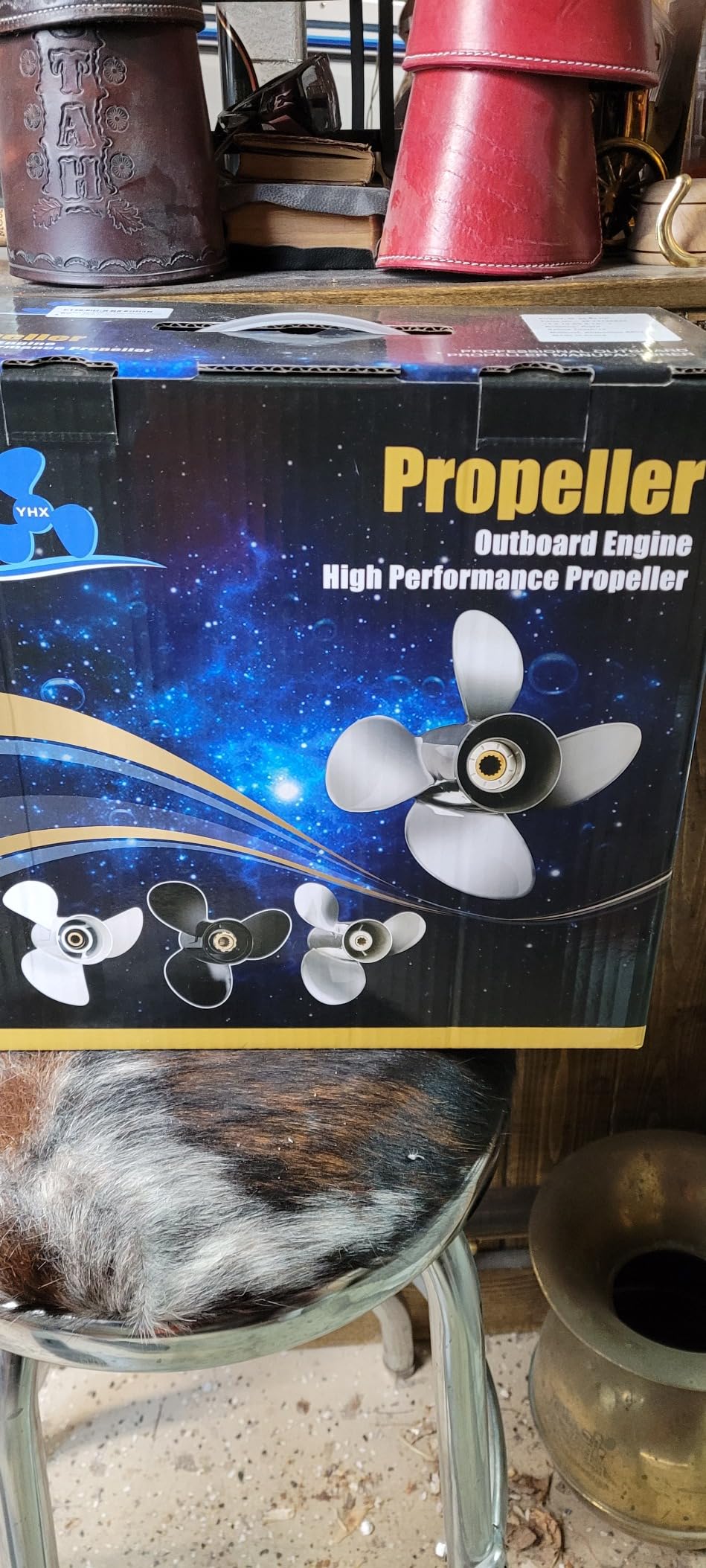 VIF Boat Propeller for Mercury 30-70hp 13 Spline 13p 9p 10p 11p 14p 15p customer photo 1