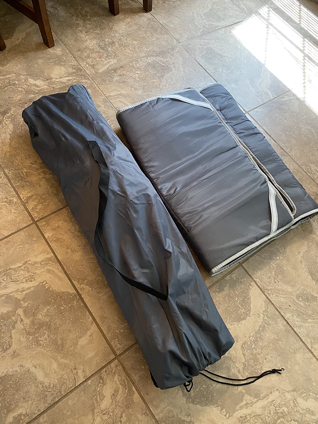 ATORPOK Camping Cot for Adults with Cushion, Tent Folding Cot for Sleeping customer photo 1