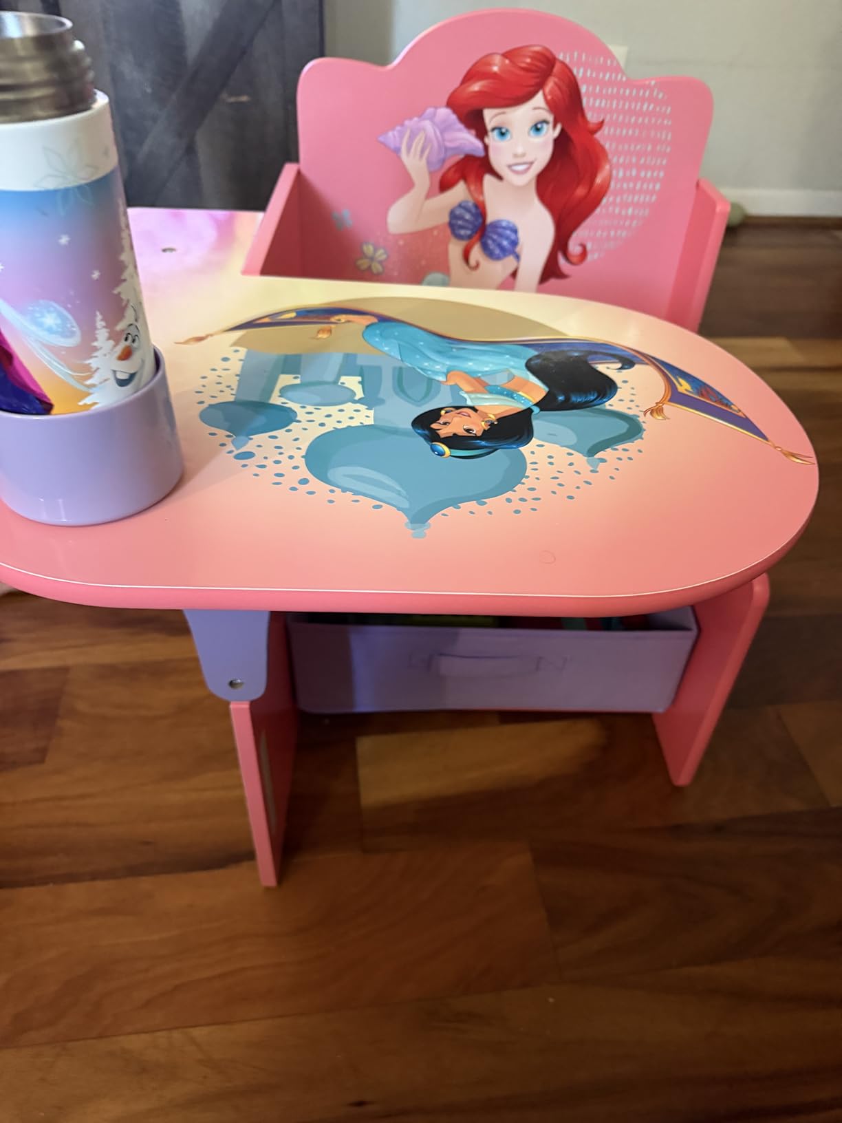 Delta Children Chair Desk with Storage Bin, Disney Princess customer photo 2