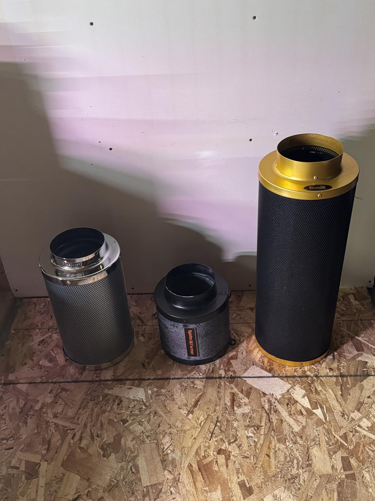 Spider Farmer 4 Inch Carbon Filter for Grow Tent Odor Control customer photo 1