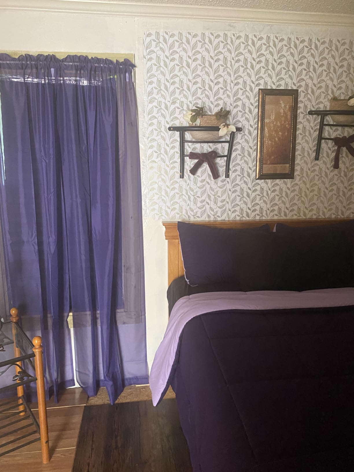 OVZME Bedroom Curtains 2 Panel Sets 84