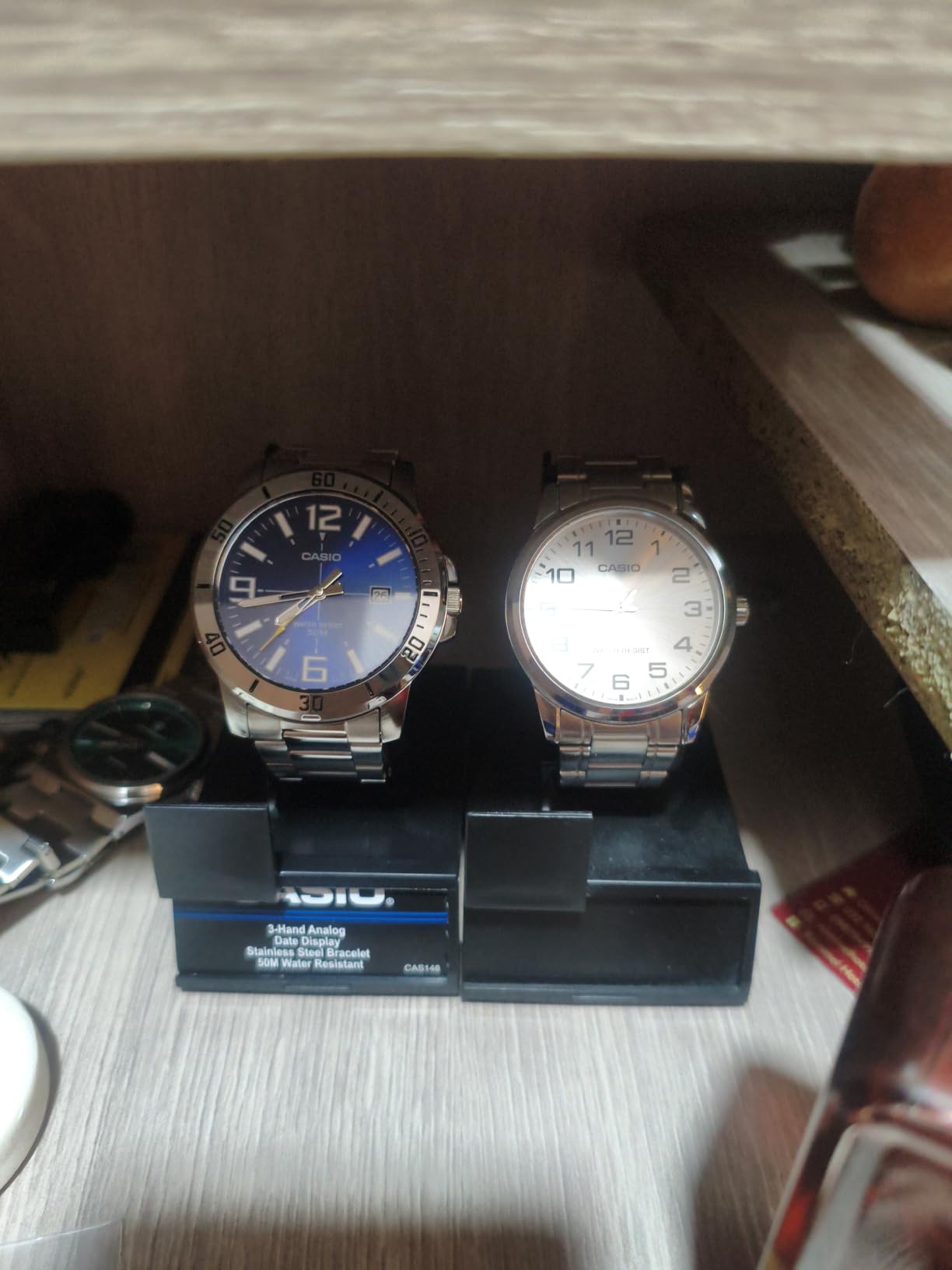 Casio Men's Diver Style Stainless Steel Watch customer photo 2