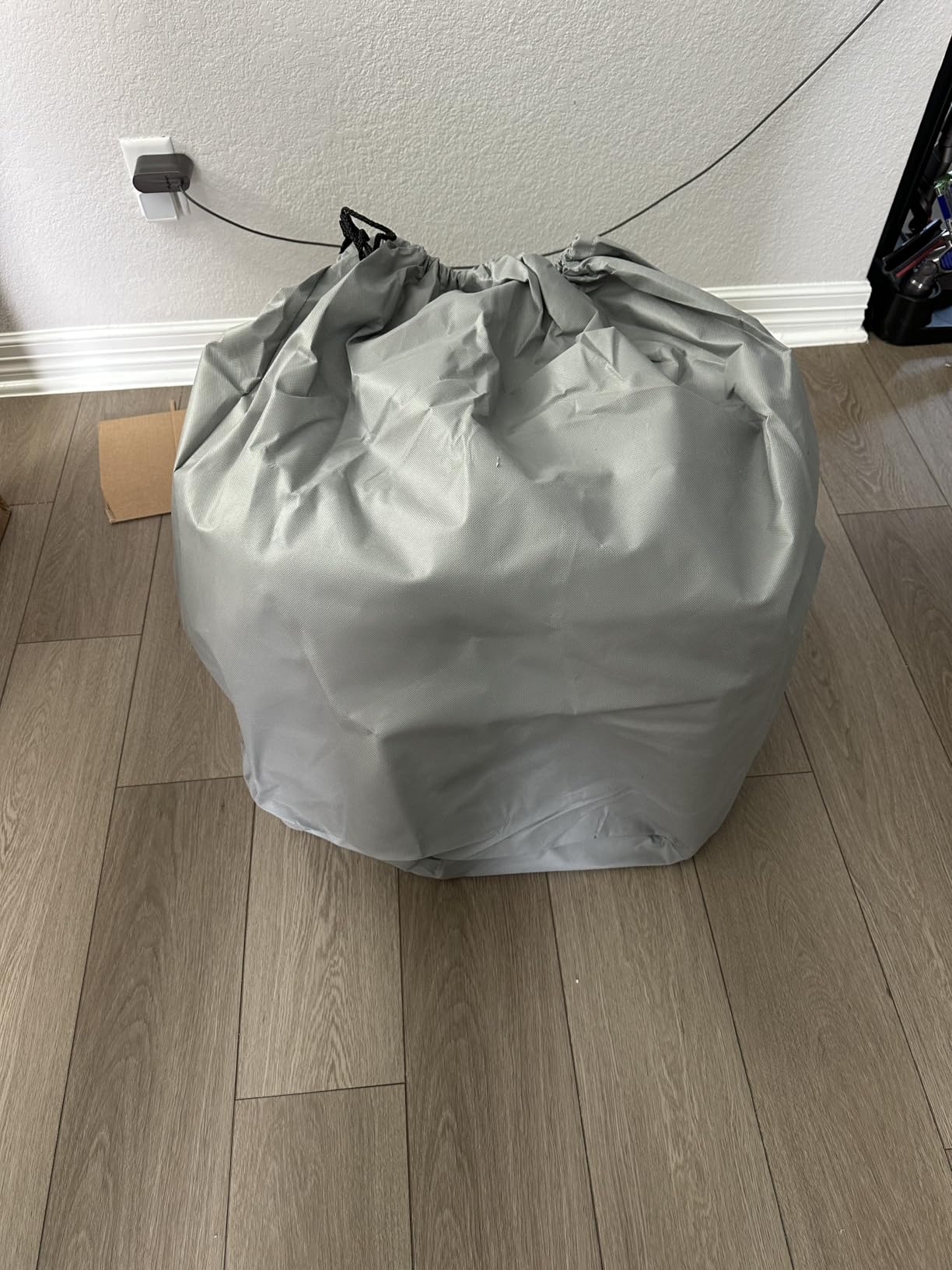 Pop Up Camper Cover 14'-16', Upgraded 9-Layers Top Waterproof Pop-up Tent Trailer Cover Anti-UV Folding Camper RV Cover for Motor Home Winter Snow Protection customer photo 1