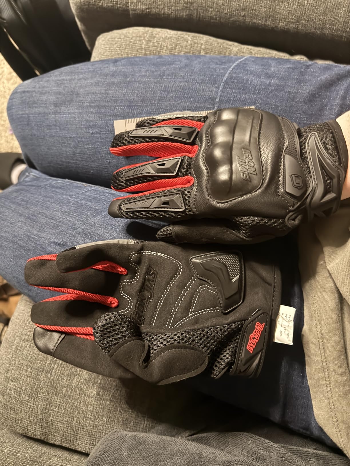 IRON JIA'S Summer Motorcycle Gloves for Men & Women customer photo 1