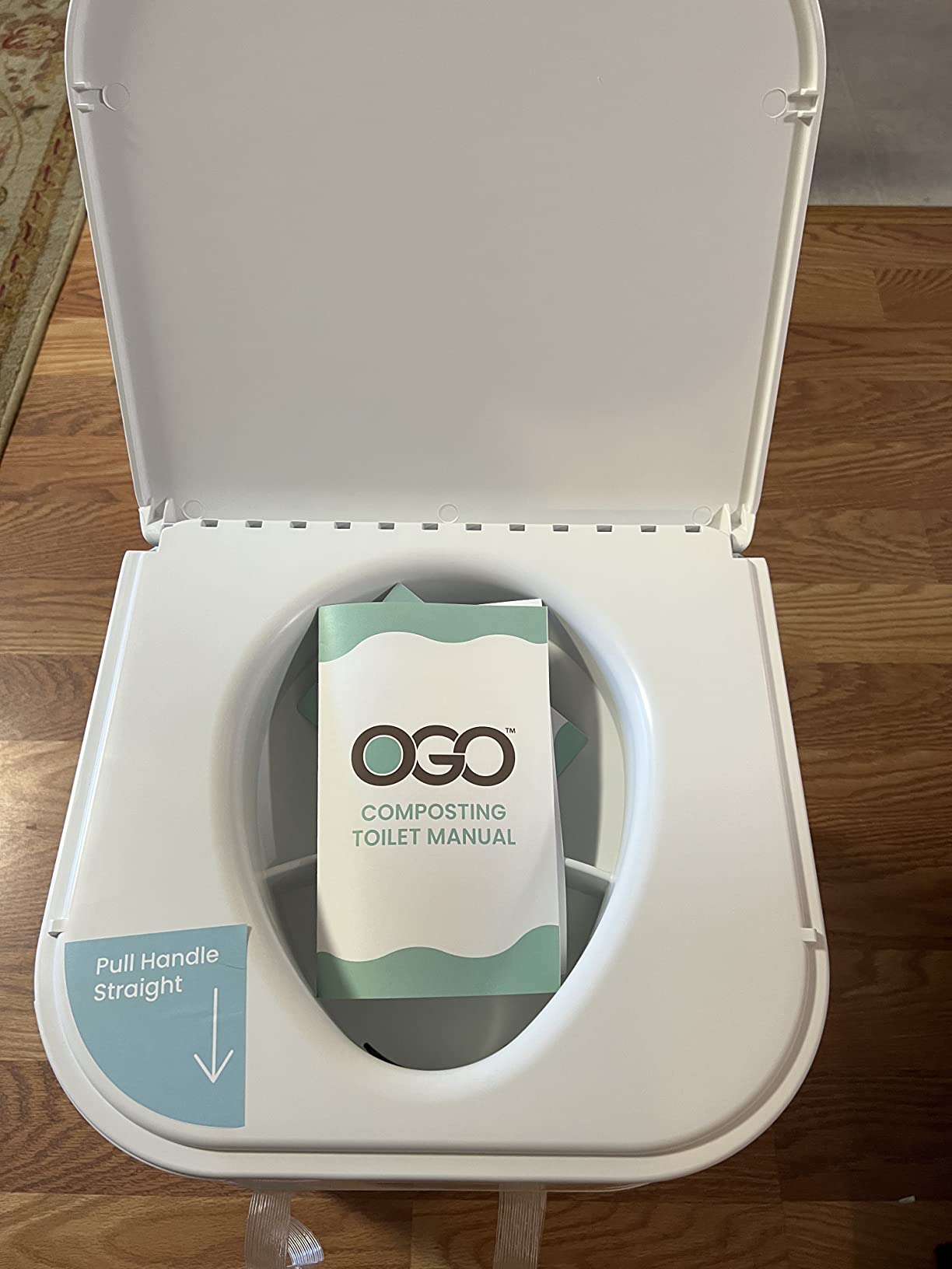 OGO Origin Composting Toilet for Van Life, Tiny Home & Boat – 12V Electric customer photo 1