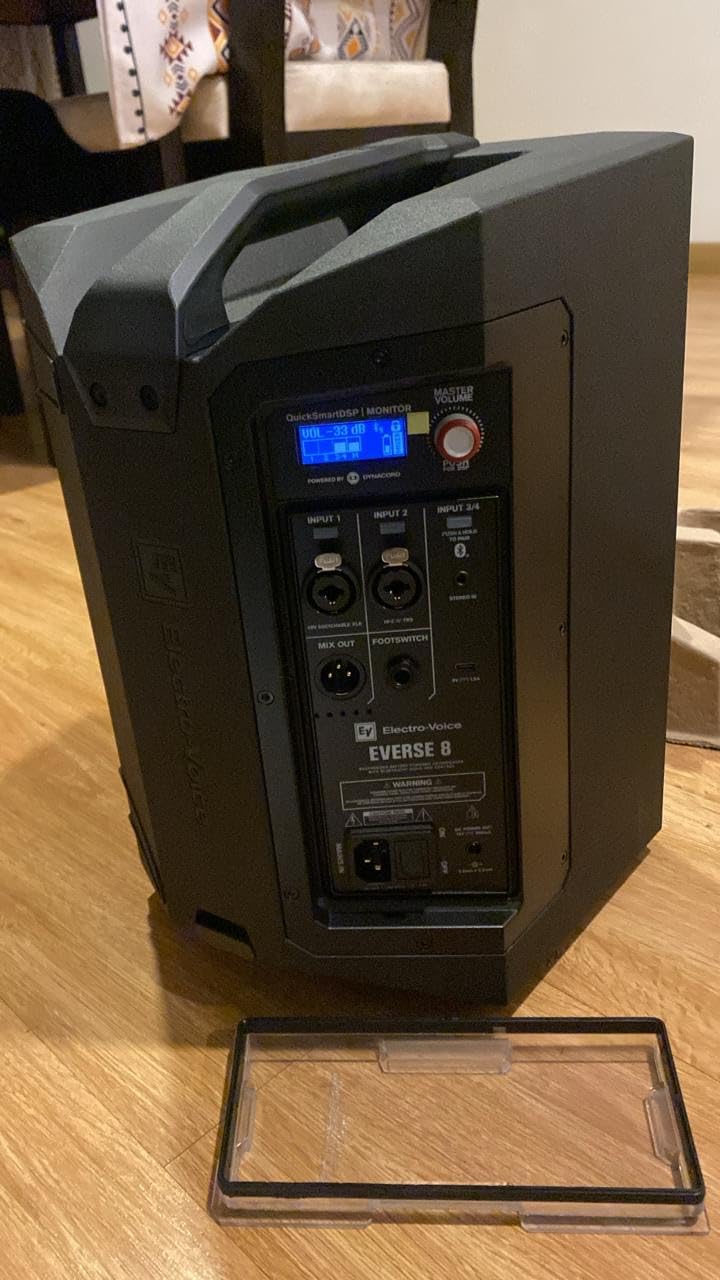 Electro-Voice Everse 8 8 Battery Powered Weatherized Pa Speaker (Black) customer photo 2